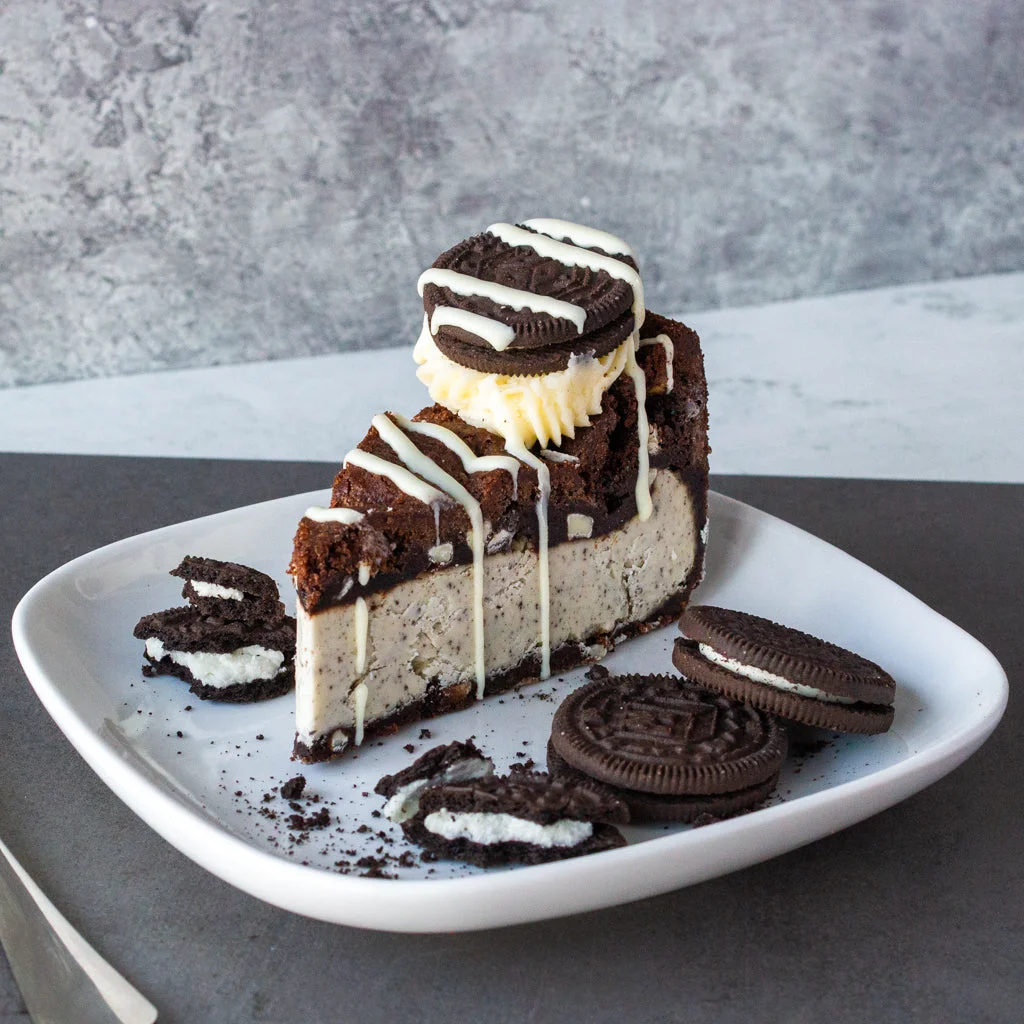 Oreo Cookie Pie Slice