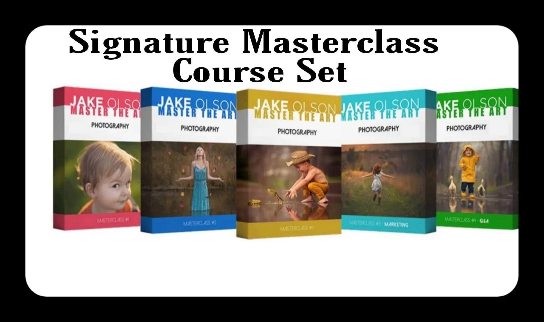 5 Part Signature Photography Training Set