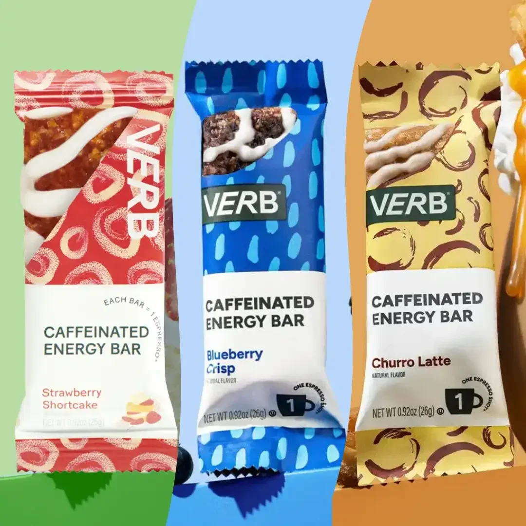 (112 Bars) Mega Caffeinated Energy Bar Bundle