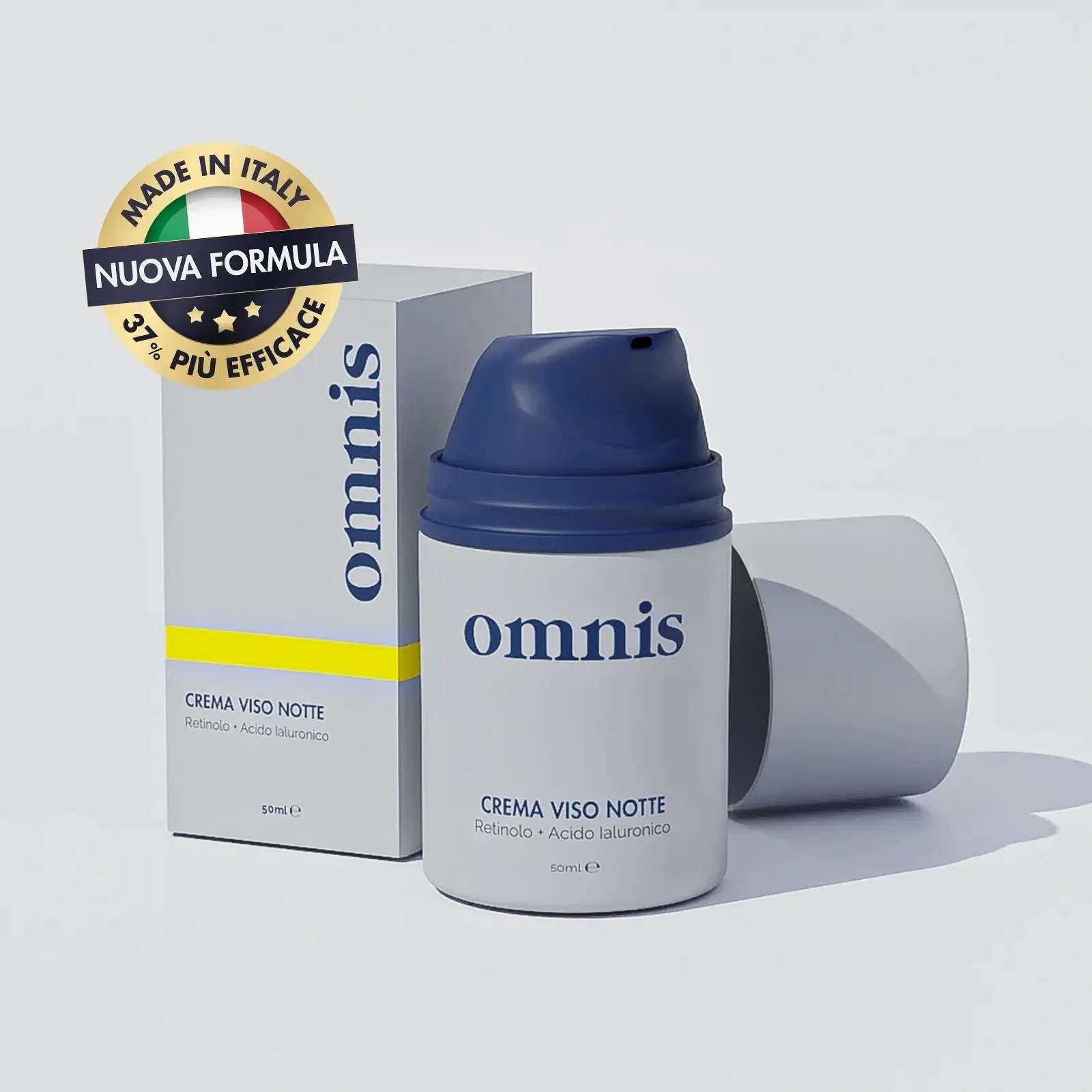 Crema Viso Notte Anti-Età | 100% Made In Italy 🇮🇹