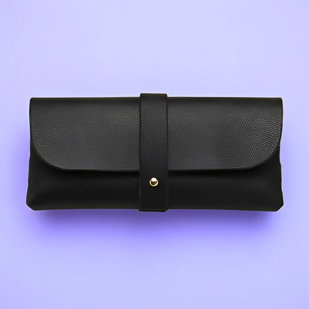 Clearzy™ Premium Leather Case