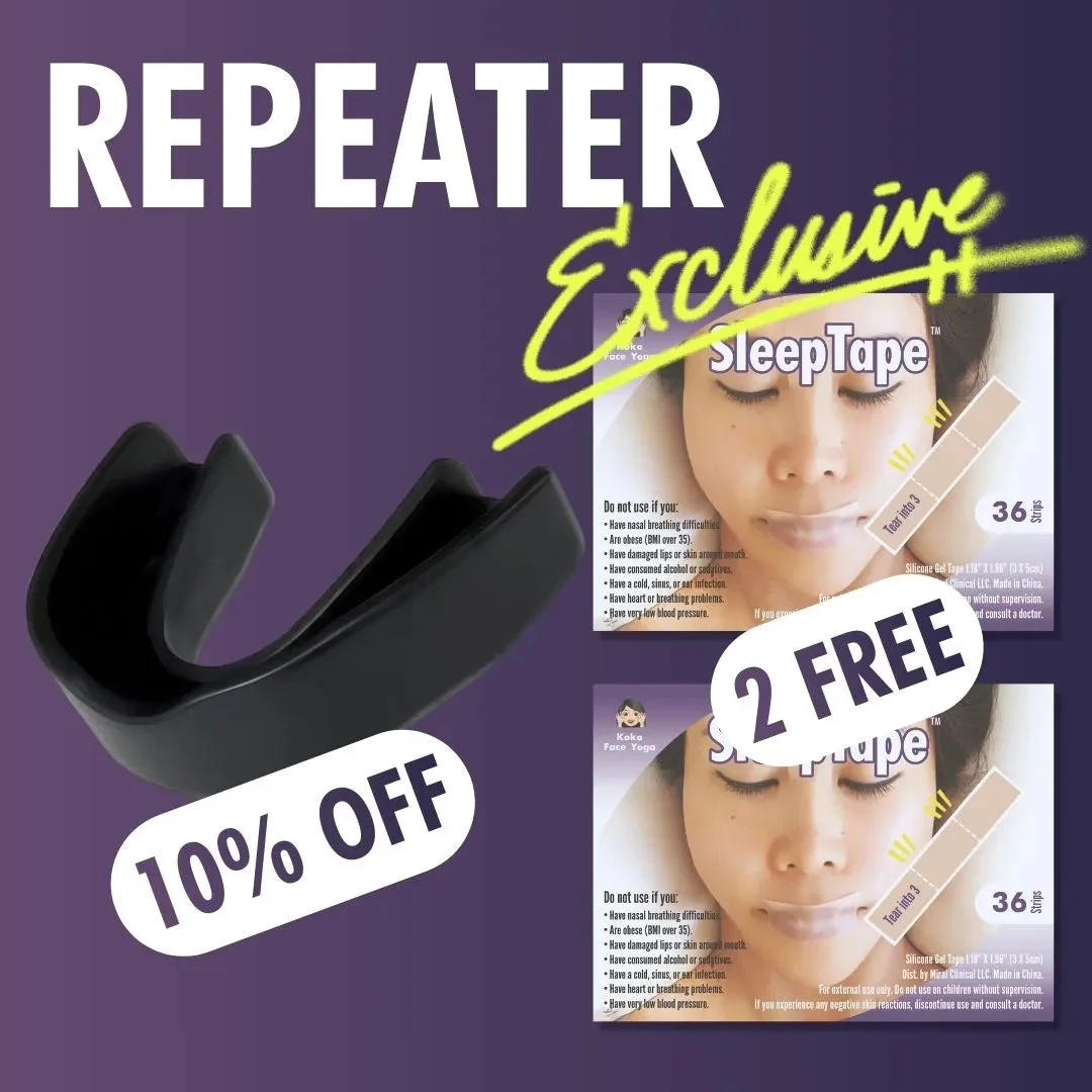 Repeater Exclusive 1 Essential Aligner + 2 FREE Sleep Tapes