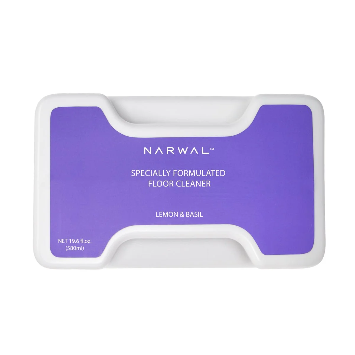 NARWAL Detergente per Pavimenti da 580ML con profumo di limone e basilico