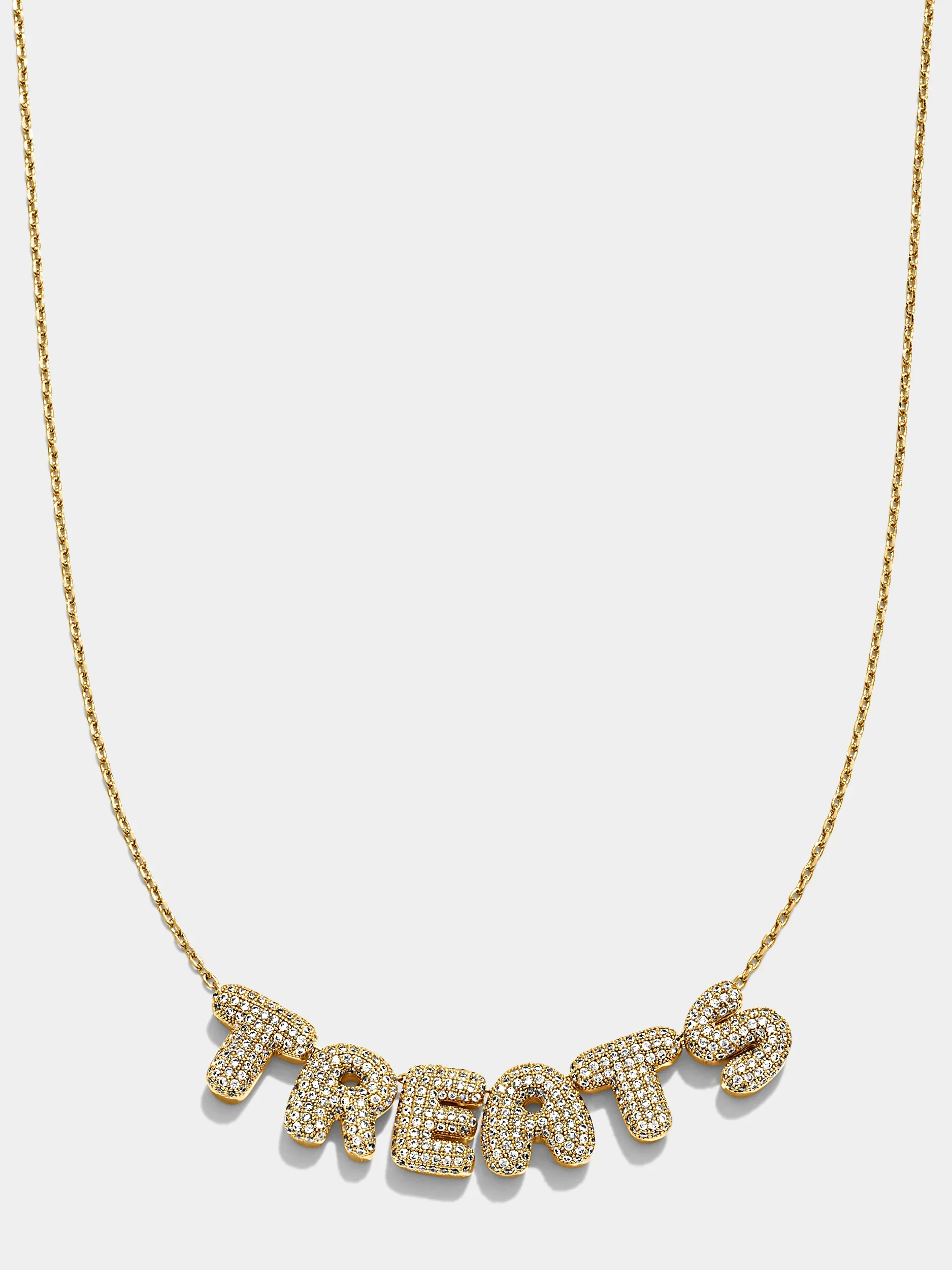 The Mini Balloon Letter Necklace