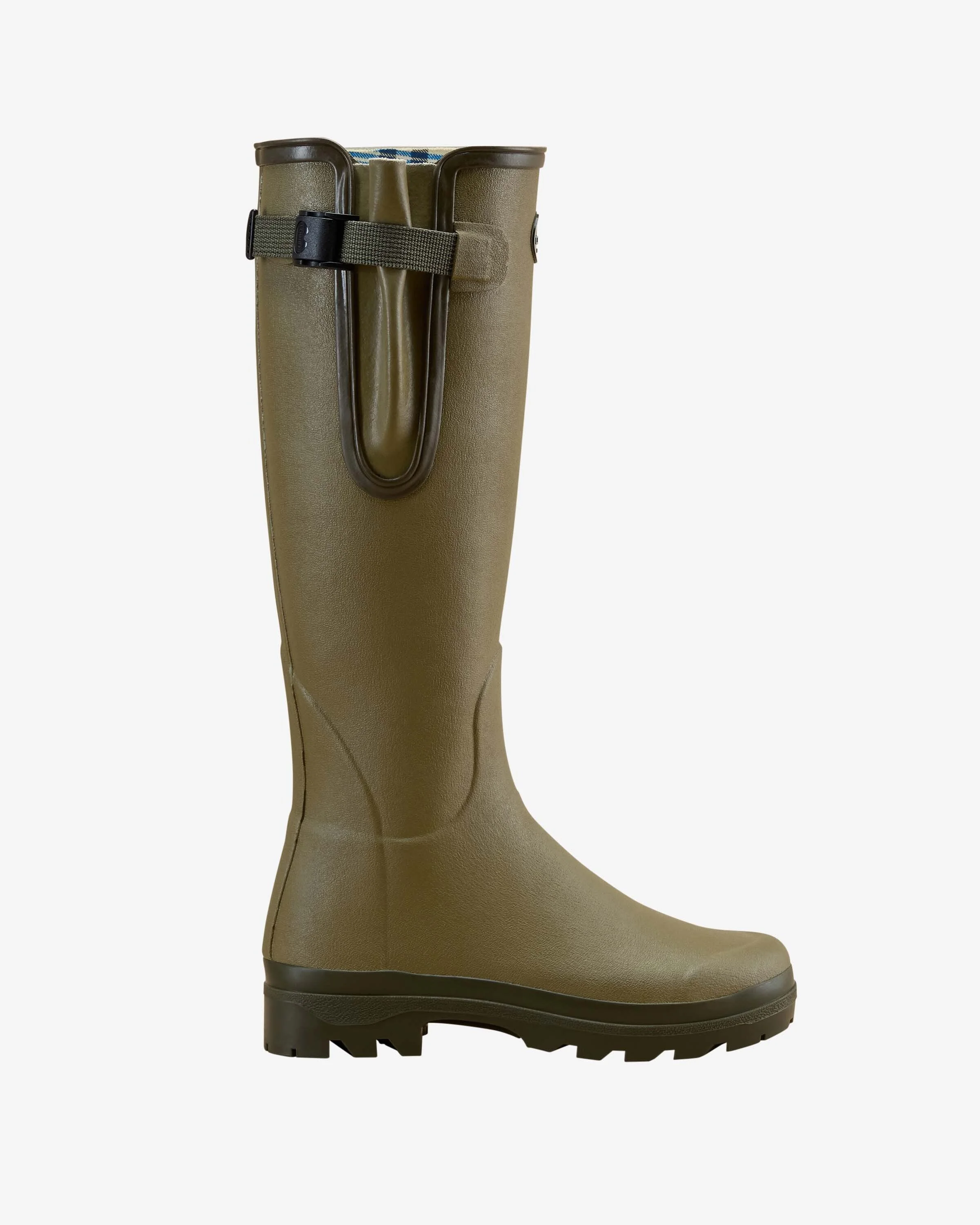 Women's Vierzon Jersey Lined Wellington Boot - Iconic Green