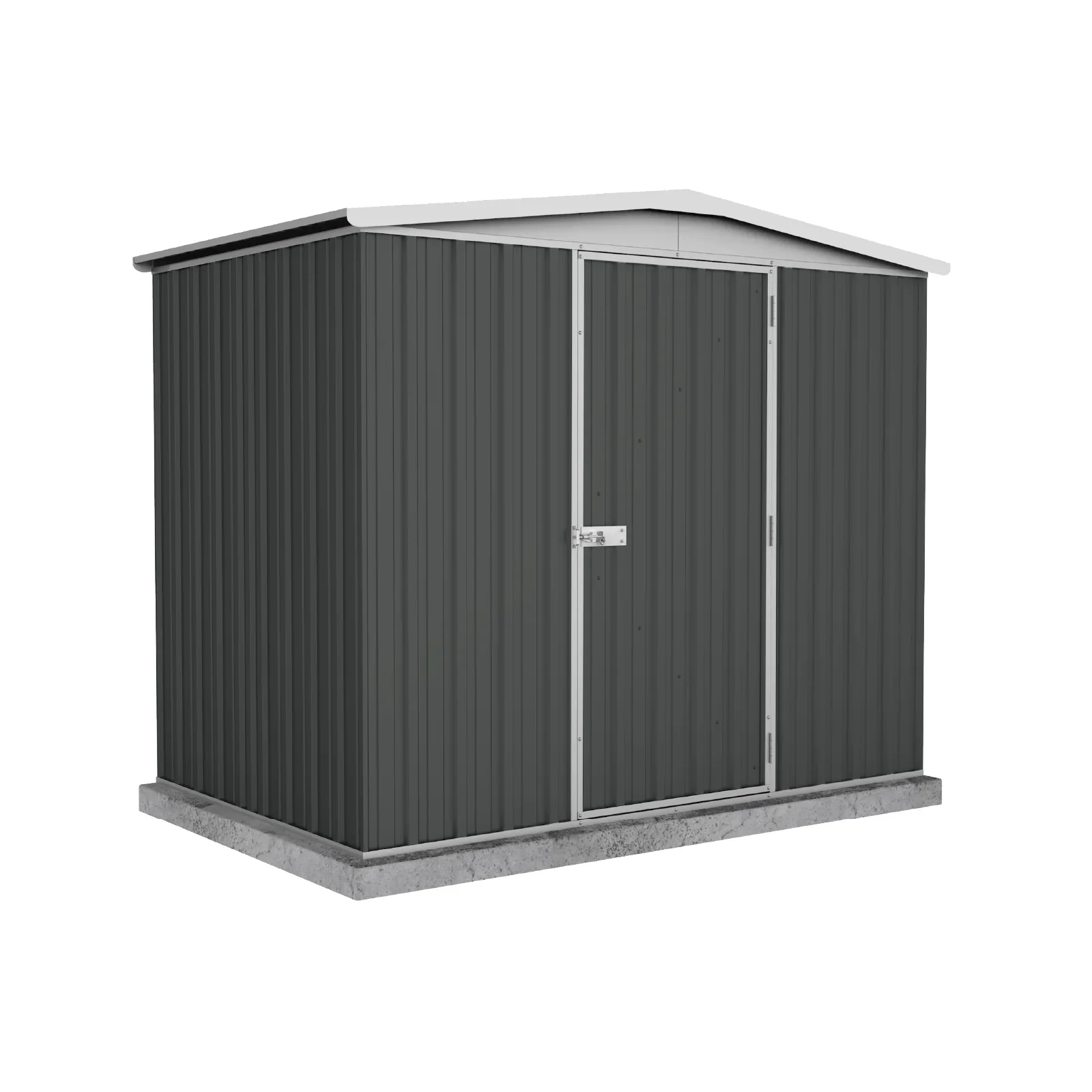 2.26mW x 1.44mD x 2.00mH Garden Shed Regent Single Door with Anchors
