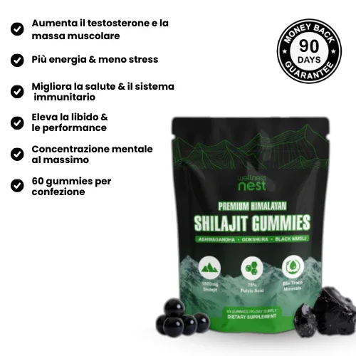 Premium Himalayan Shilajit Gummies