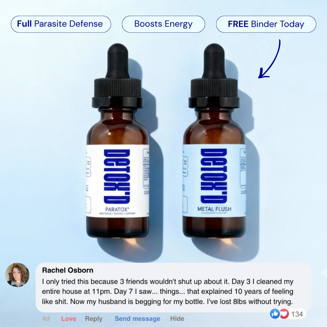 Paratox Parasite Cleanse + FREE Detox Binder ($49 value)