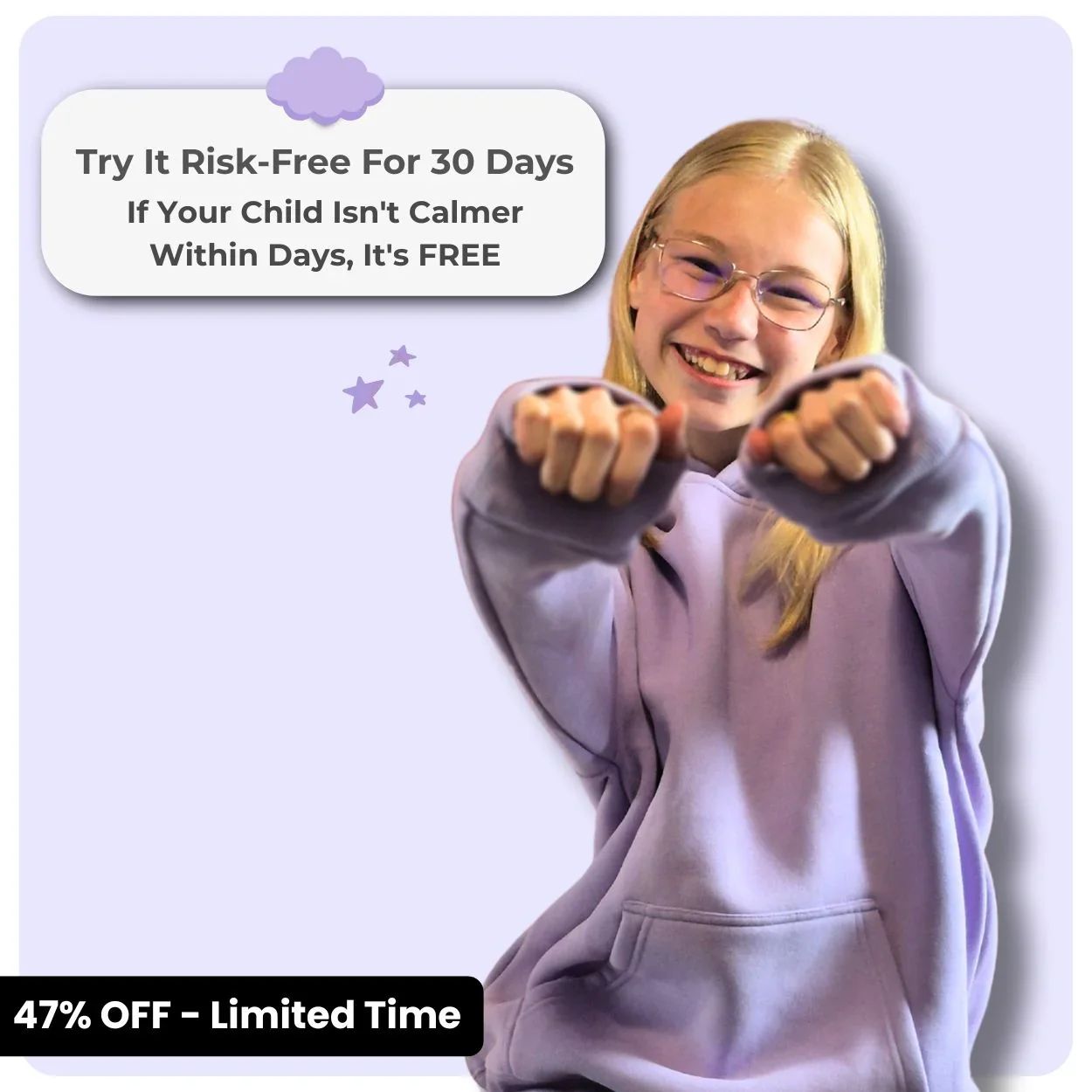 Cloud Kids Calming Hoodie