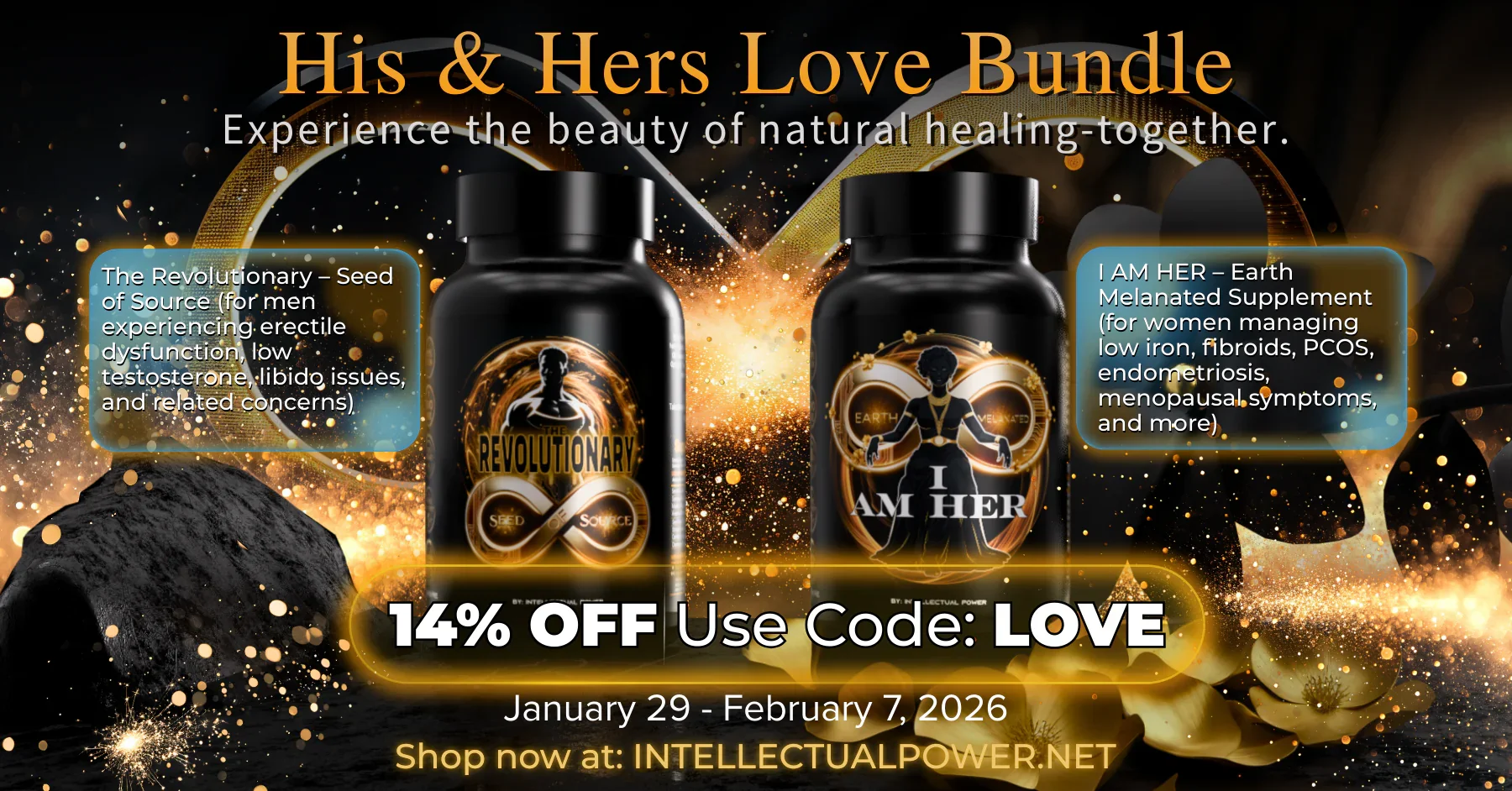 His and Hers LOVE bundle pack