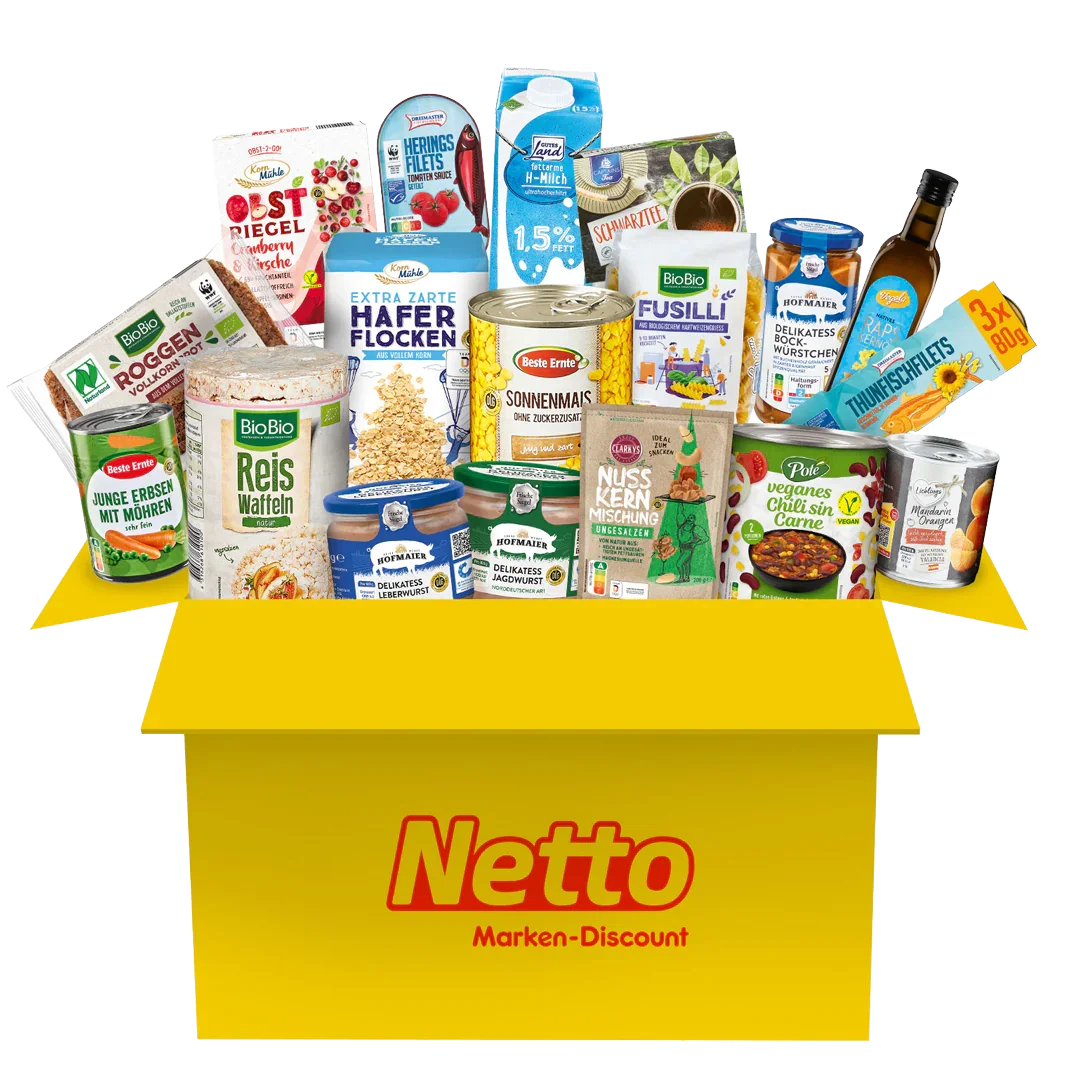 NETTO Eigenmarkenbox 2026 (TikTok)