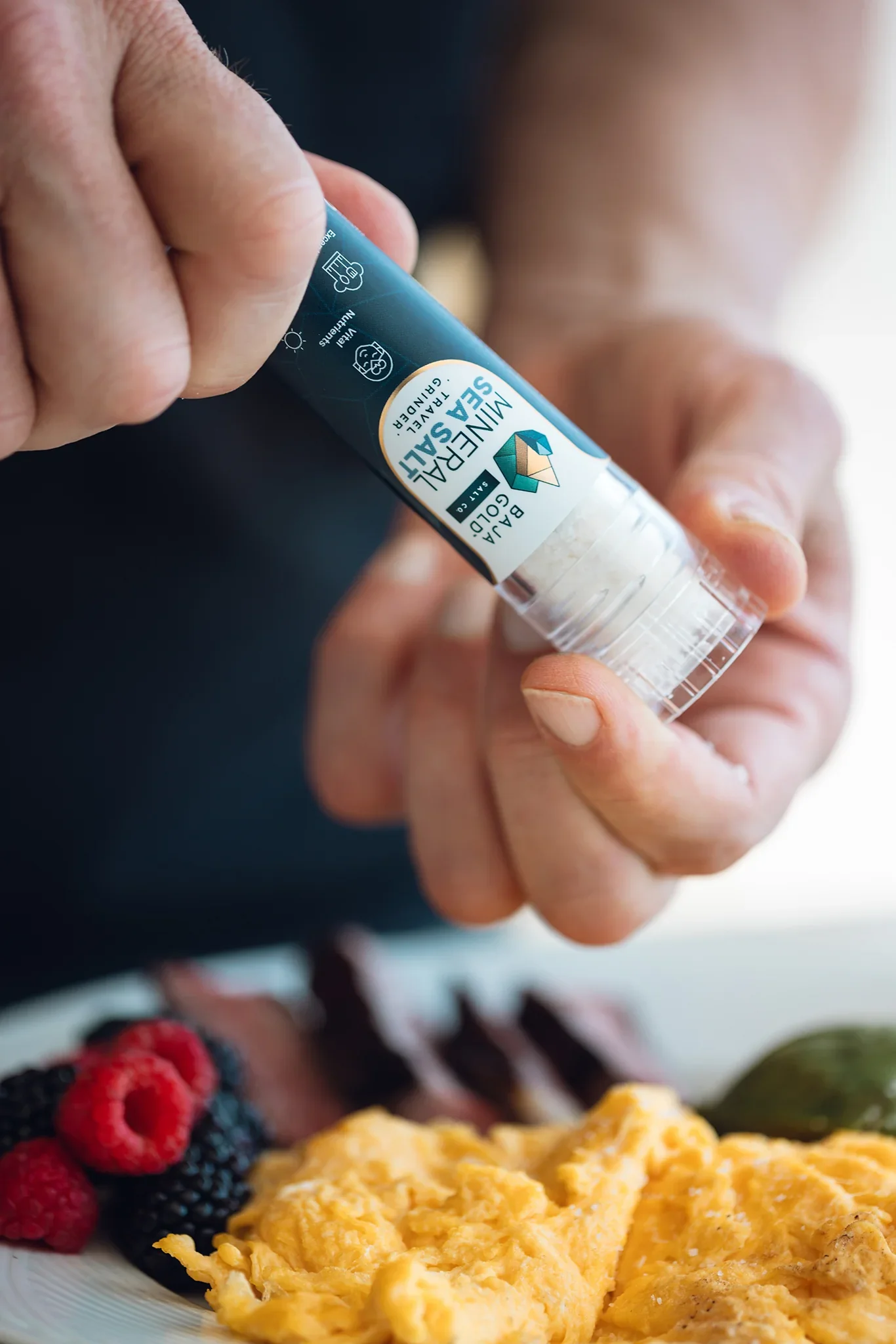 Baja Gold Mineral Sea Salt - Grinders