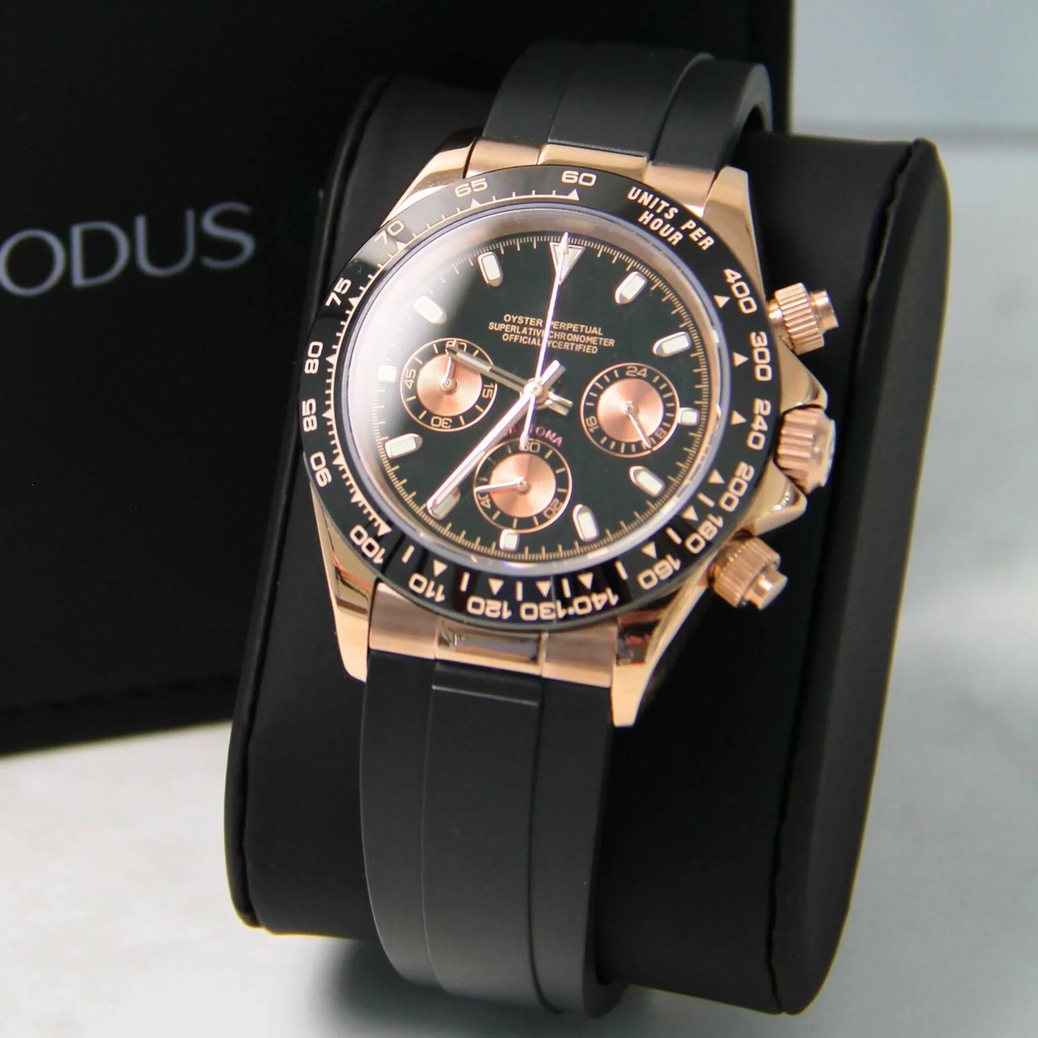 SEIKMOD DAYTONA | OR ROSE OYSTERFLEX