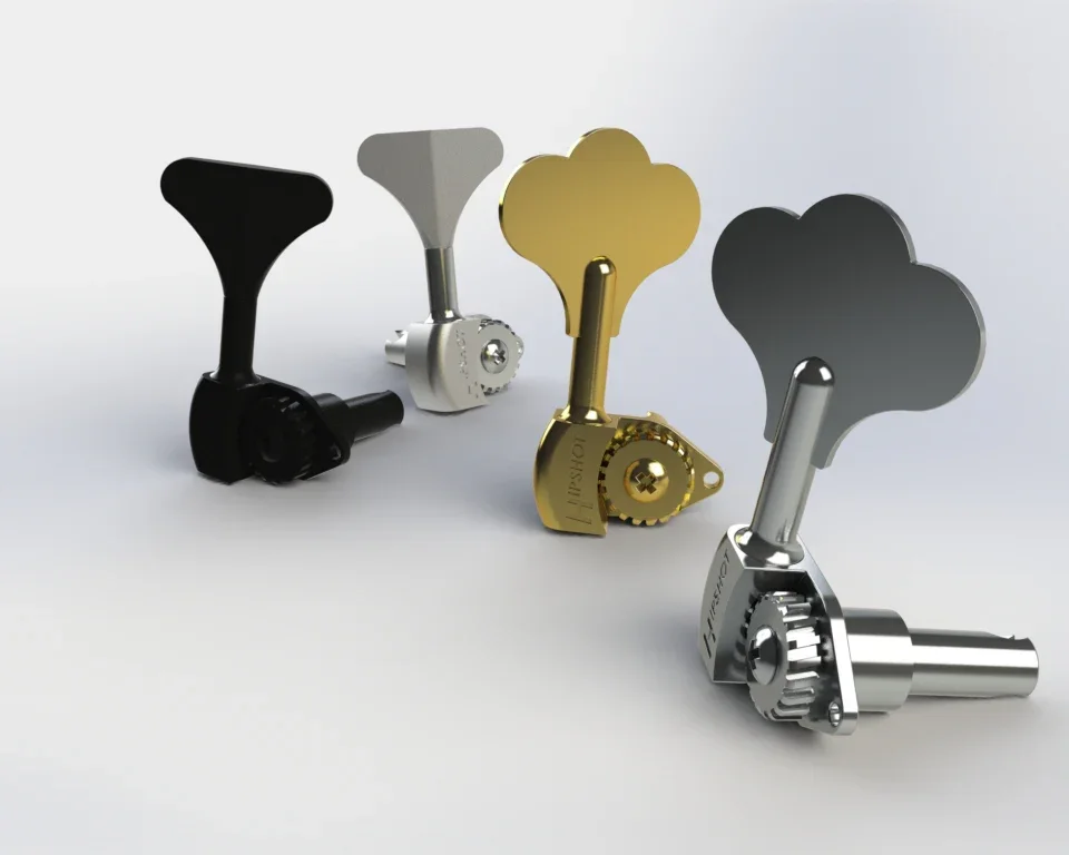 Licensed Ultralite® Bass Tuning Machine 3/8" (Sold Individually)