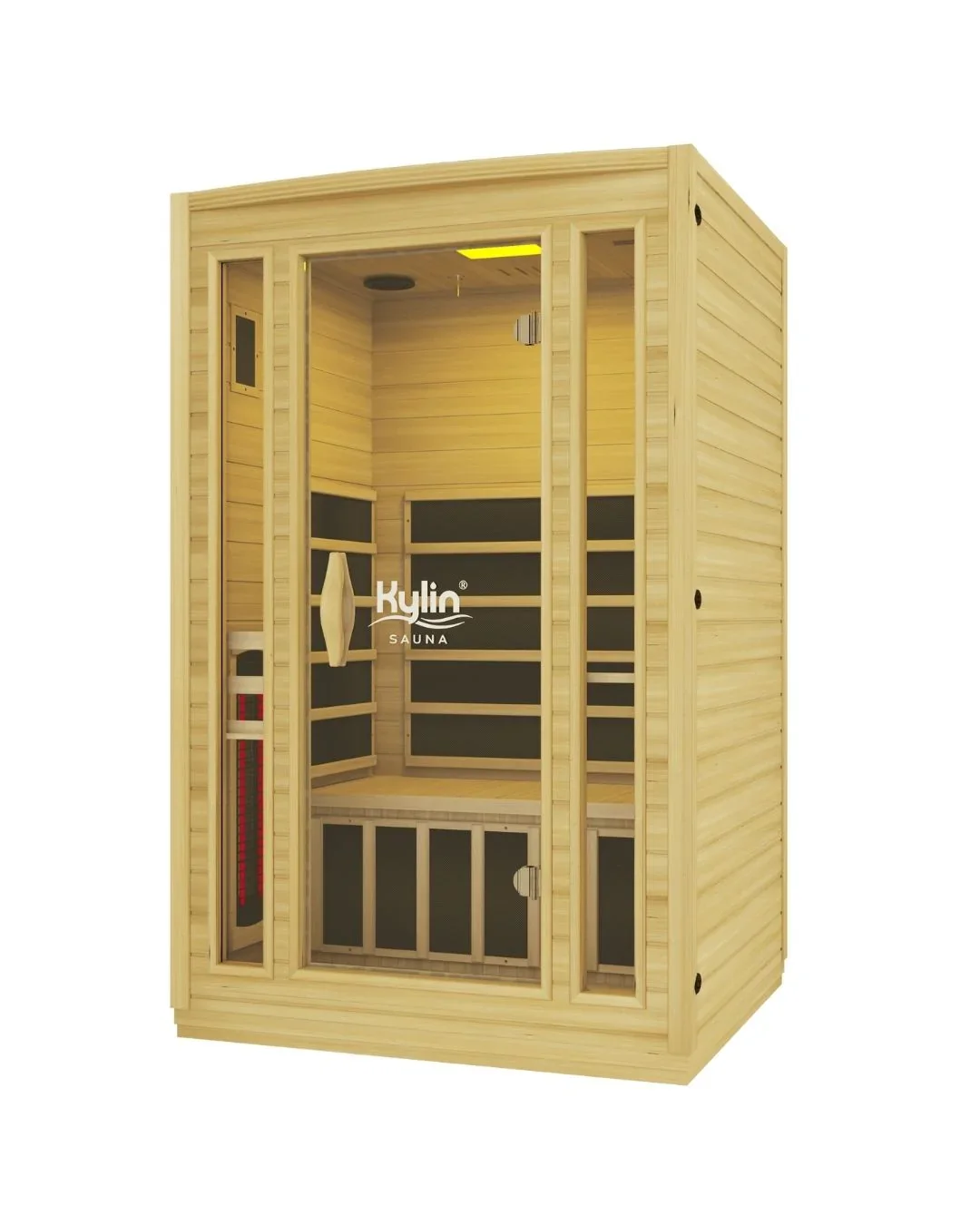 Kylin Full Spectrum Low EMF Carbon Far Infrared Sauna 2 people - K8200 FS