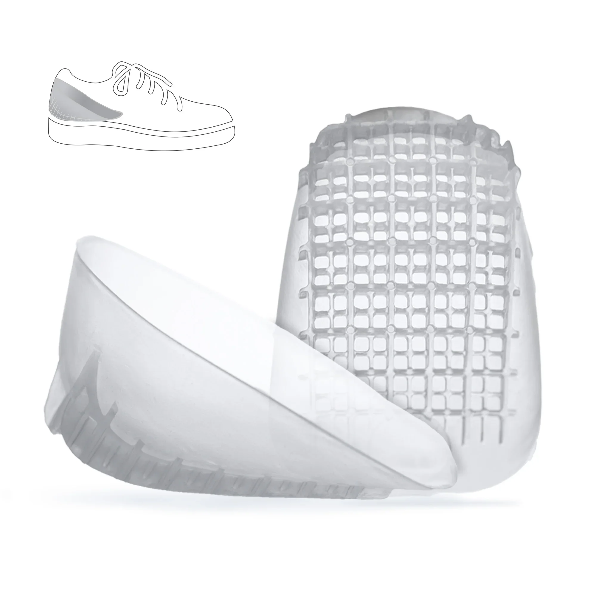 Tuli's® Heavy Duty GEL Heel Cups™