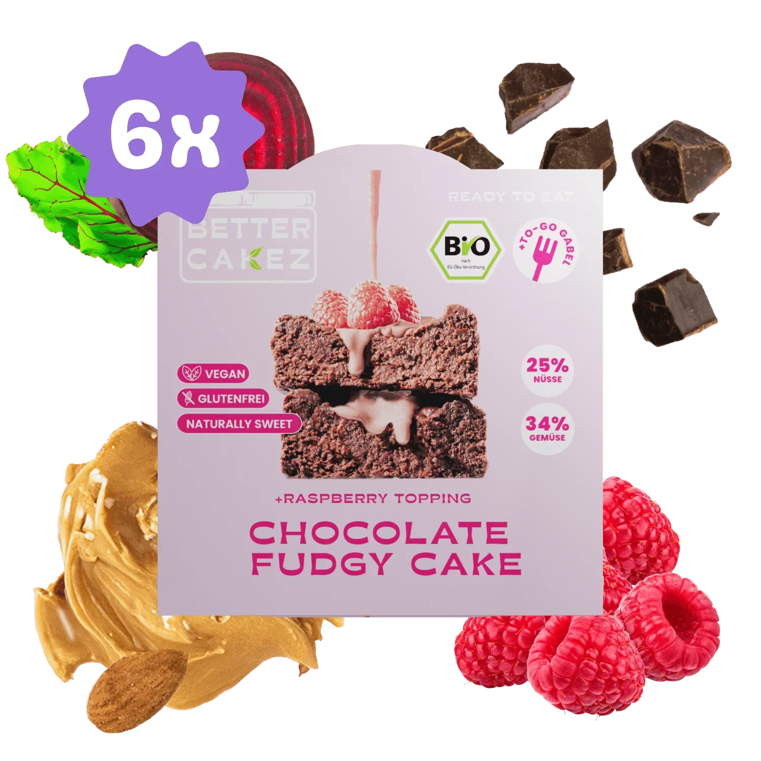 Raspberry Fudgy Cake