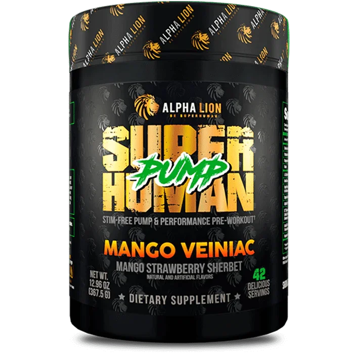 SUPERHUMAN PUMP - Stim Free Pre Workout