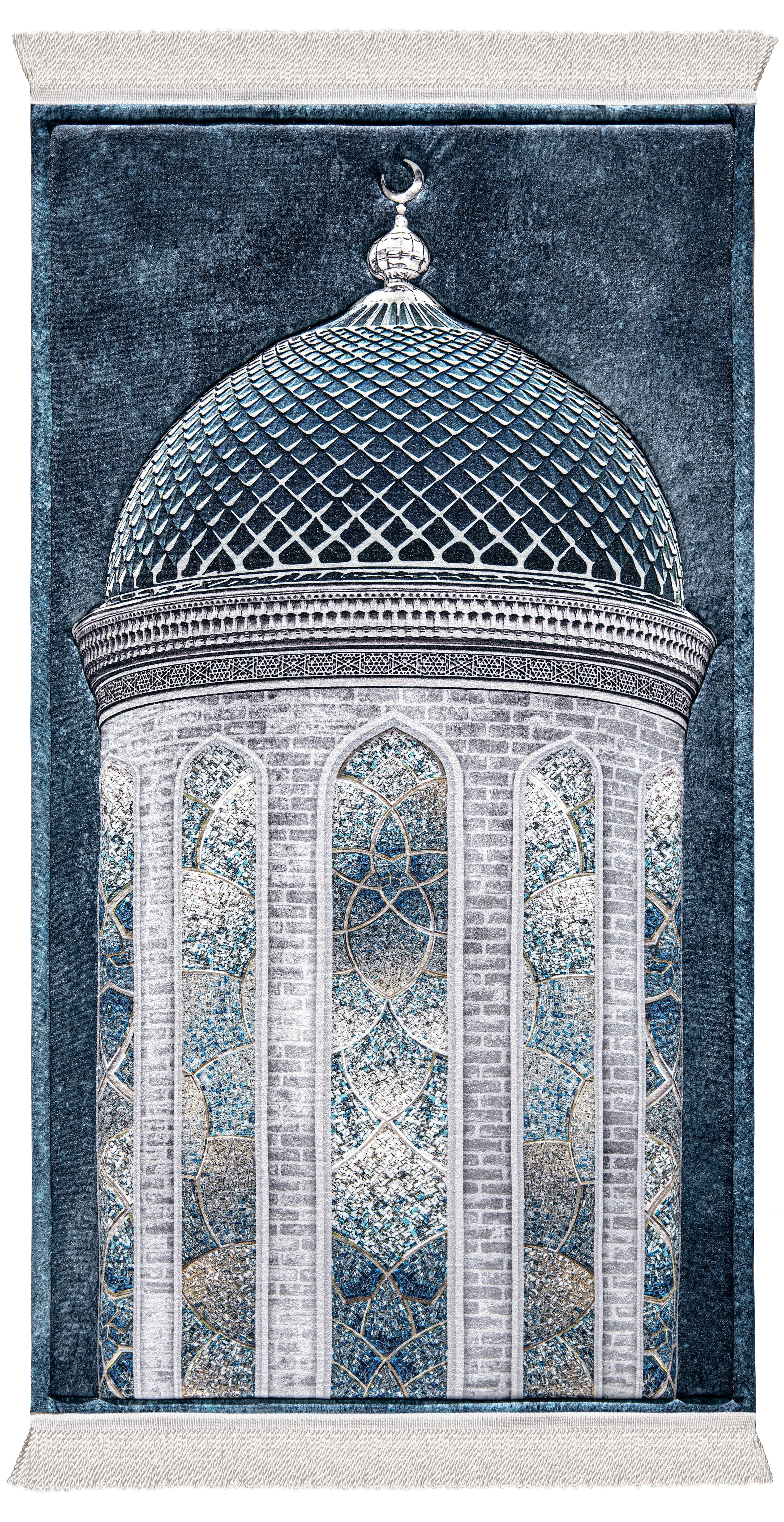 Crystal Dome  Padded Prayer Mat