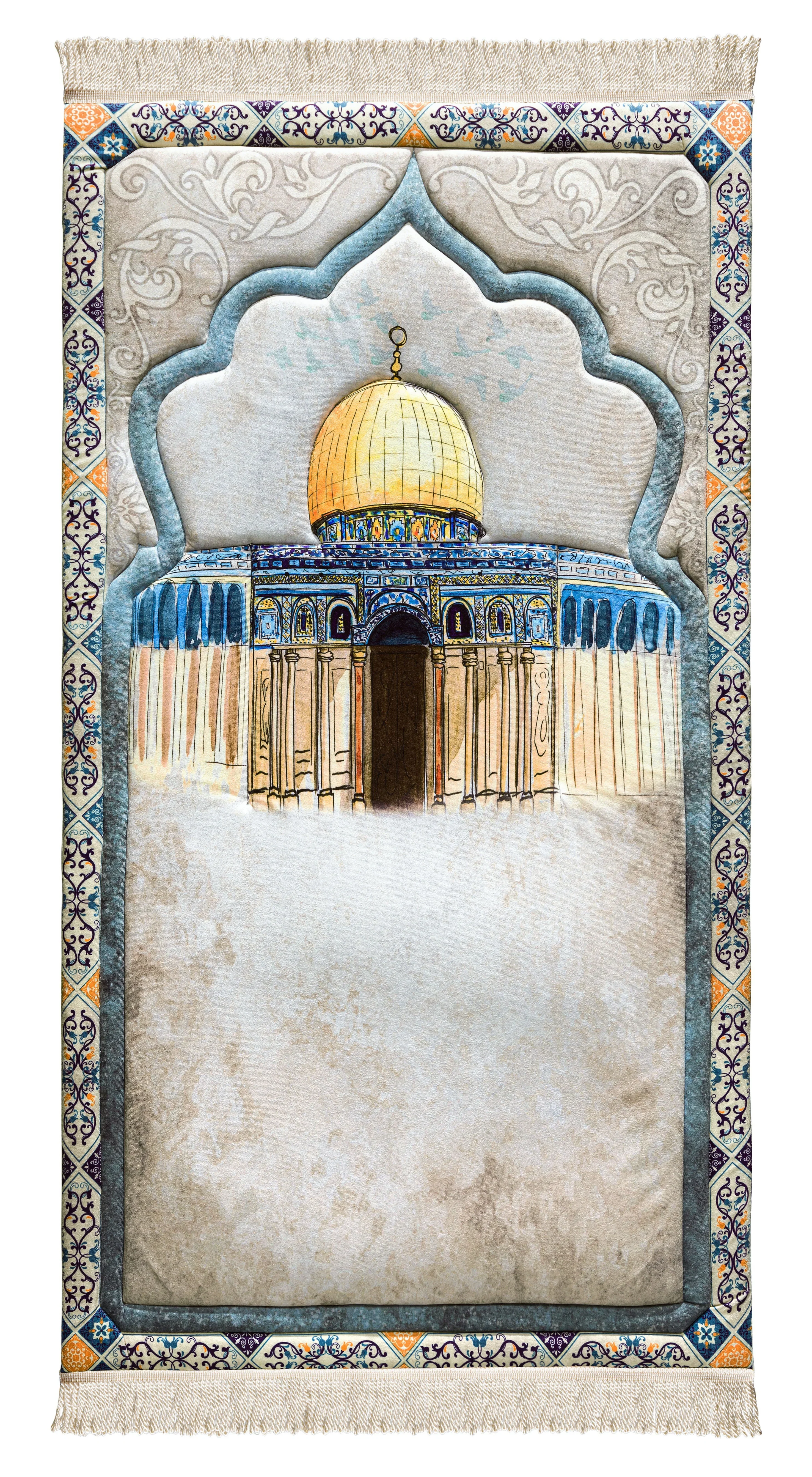 Al-Aqsa  Padded Prayer Mat