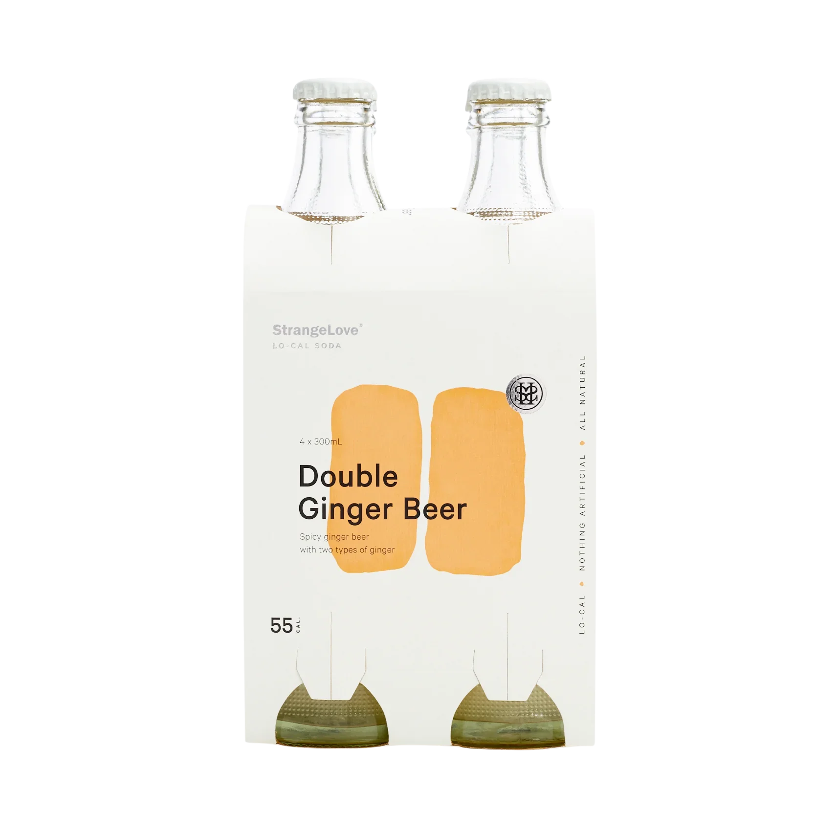 Double Ginger Beer Lo-Cal Soda 300ml x 24