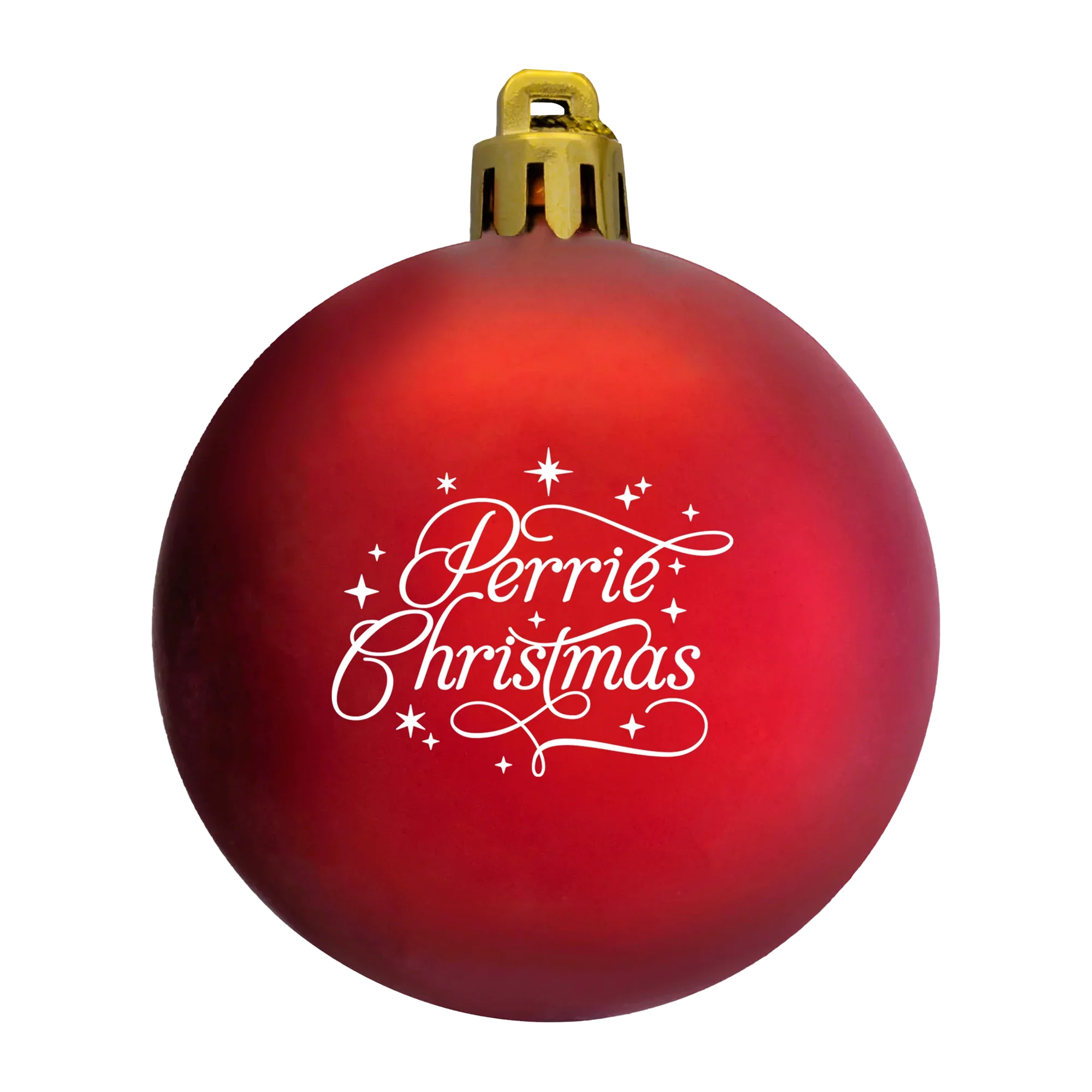 Perrie Christmas | Red Bauble