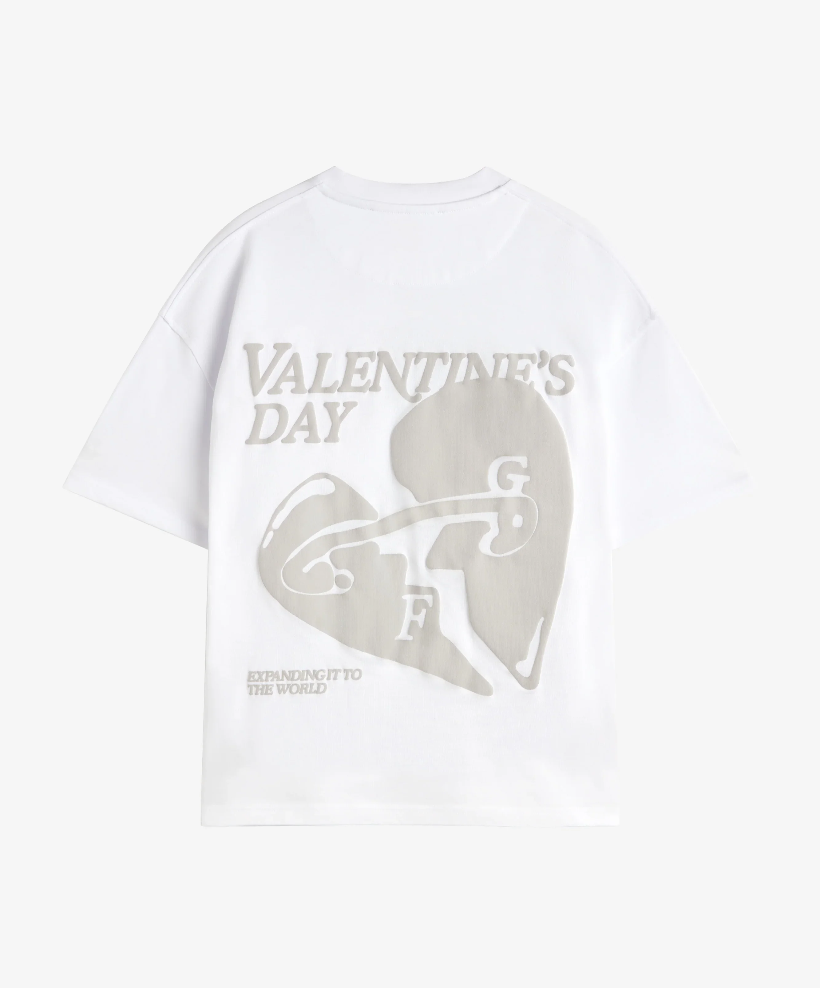 Valentine'S Tee Monochrome White
