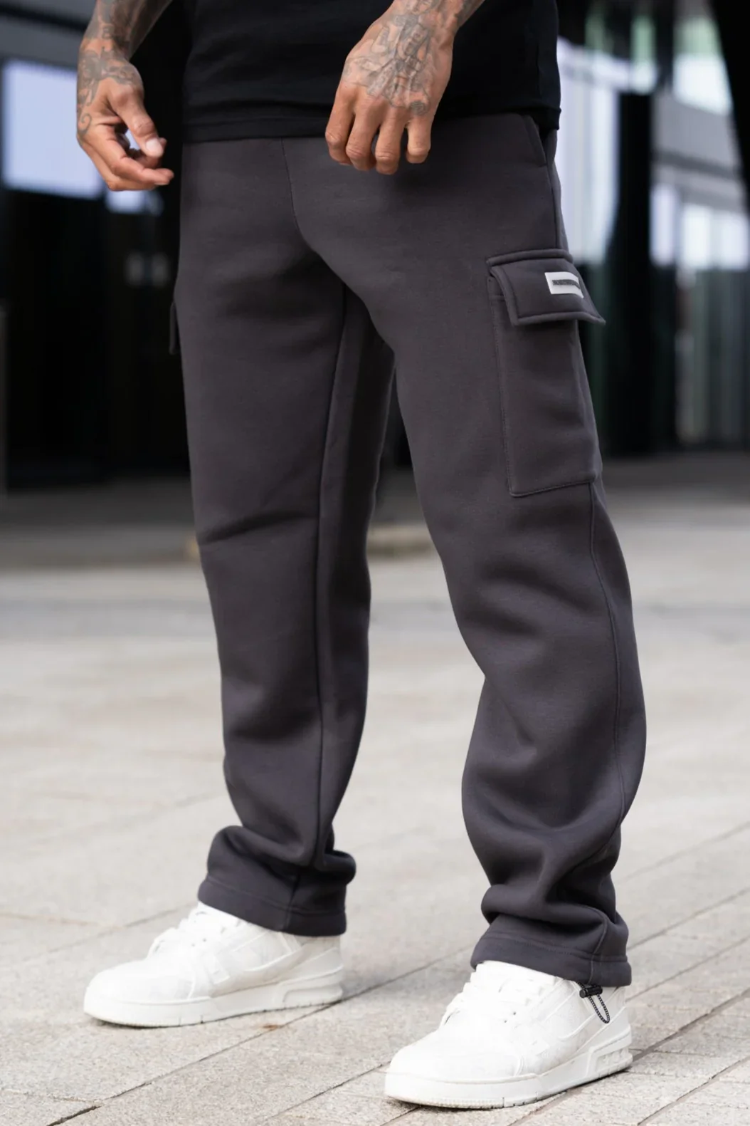 SOWN CARGO JOGGERS - CHARCOAL