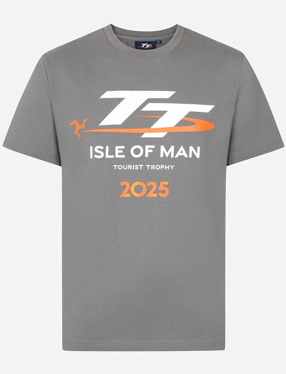 TT Races Signature Dated Logo T-Shirt - Grey