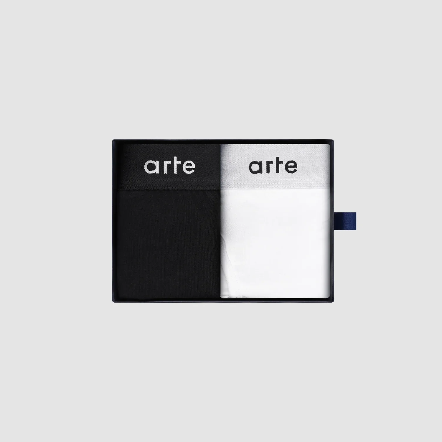 2-Pack Boxer Briefs - Noir/Blanc