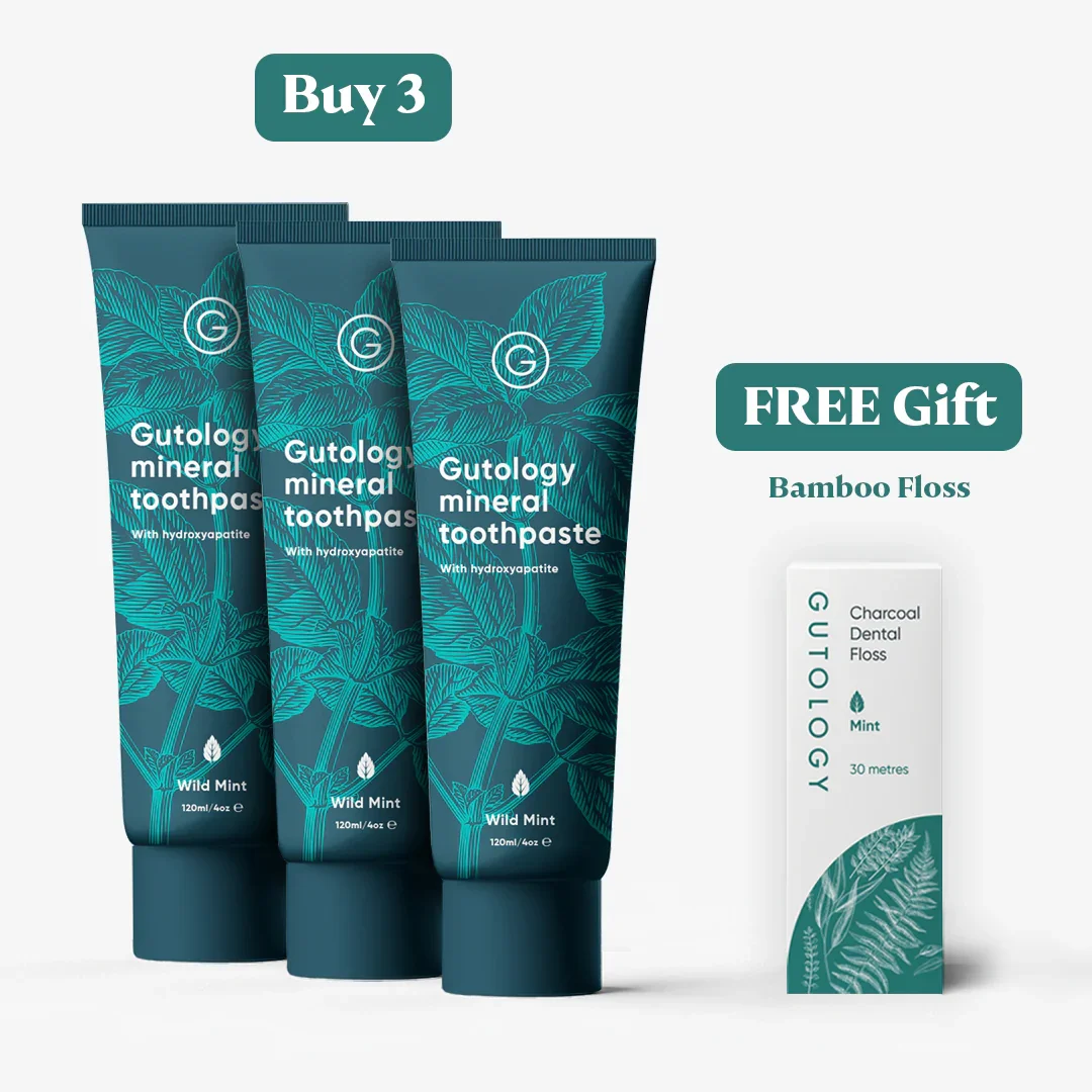 Gutology Hydroxyapatite Toothpaste - 90 Day Plan