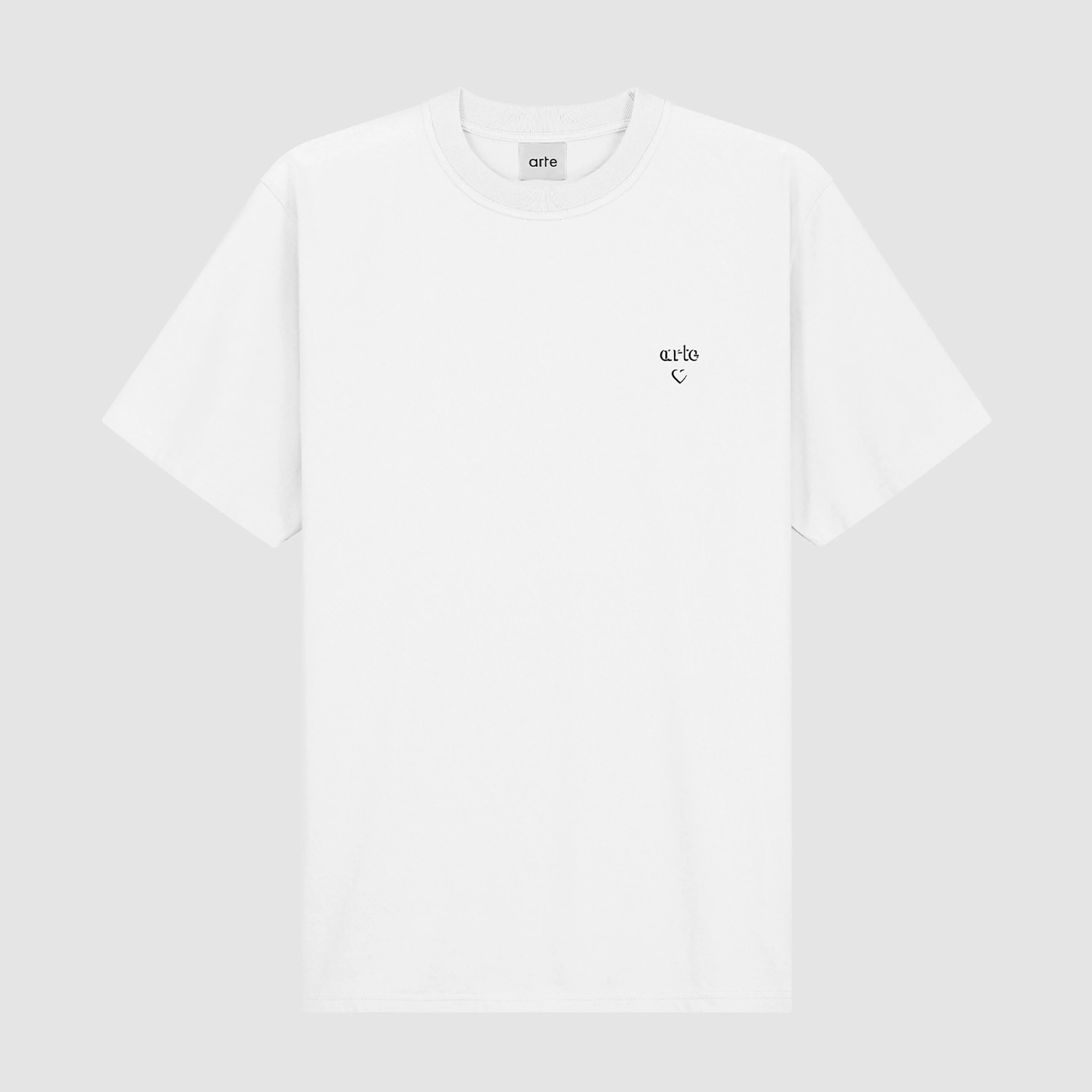 Arte Heart T-shirt - White