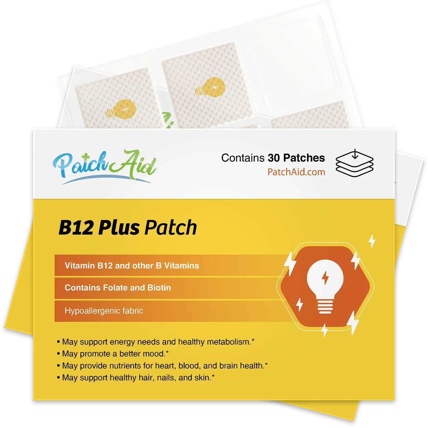 B12 Energy Plus Vitamin Patch