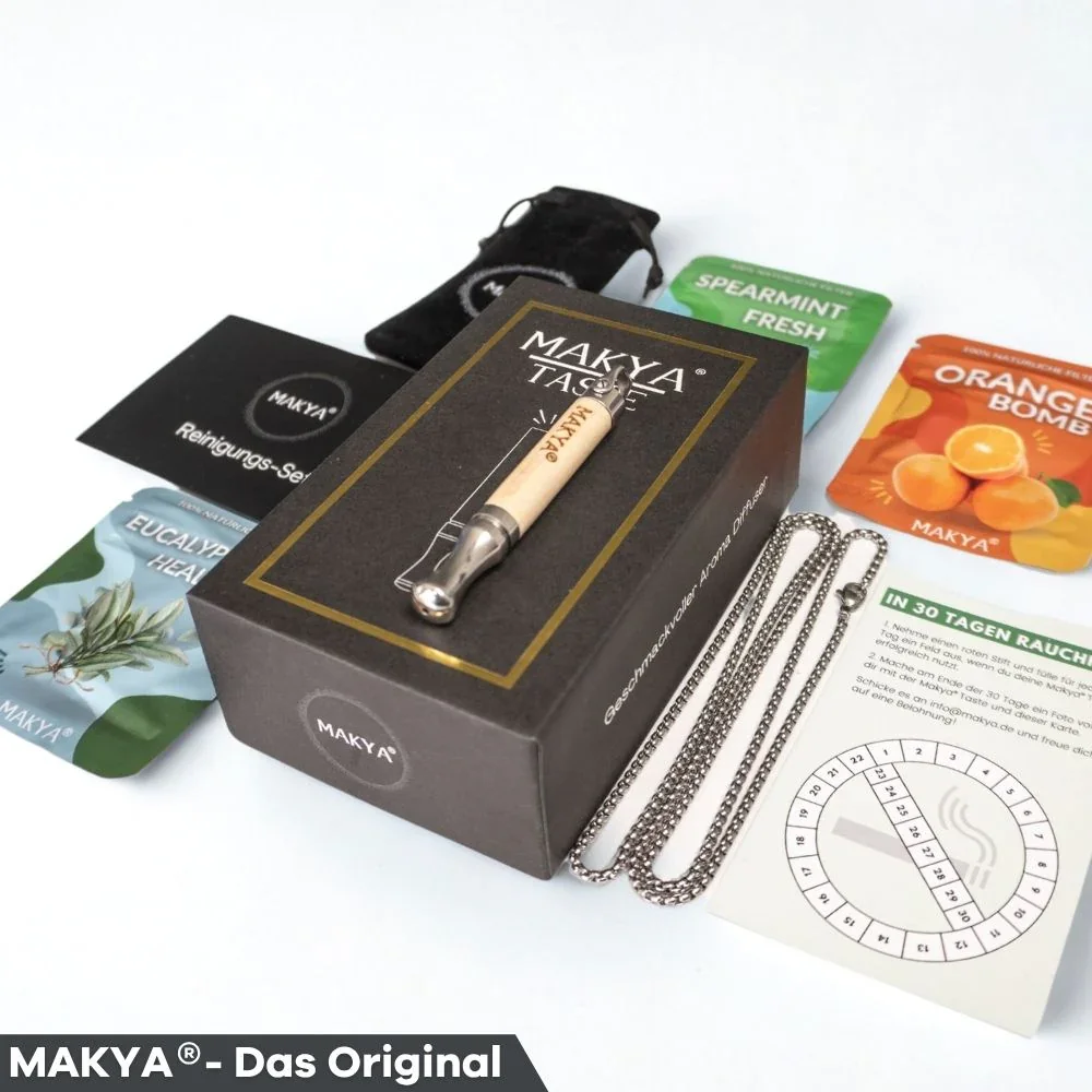 Makya Taste - Geschmackvolle Rauchentwöhnung 100% natürlich