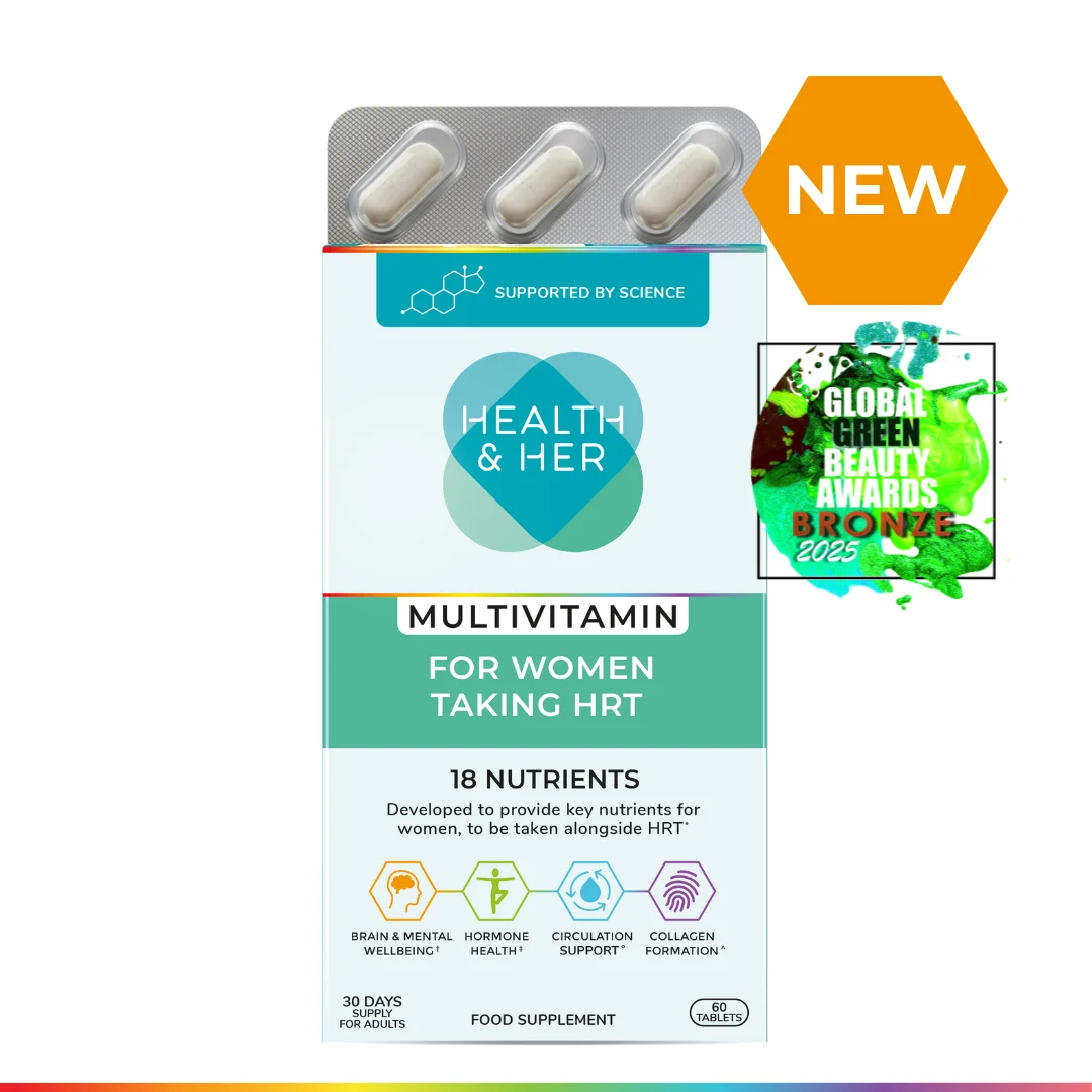 Health & Her Multivitamin for Women Taking Hormone Replacement Therapy (HRT)