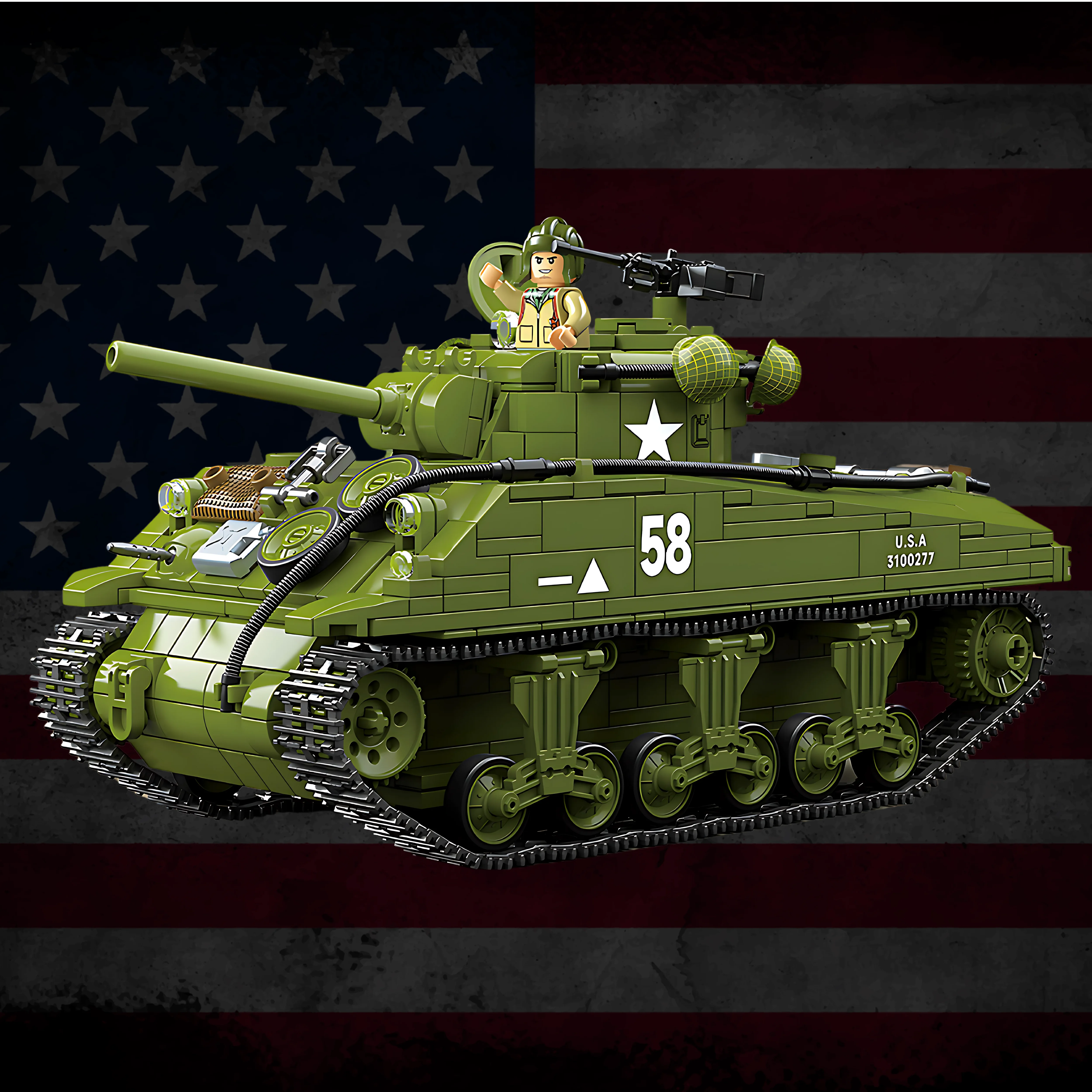 M4A3 Sherman | 1175 PCS