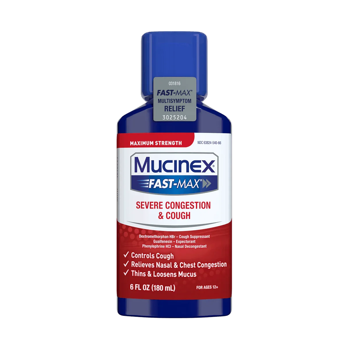 Maximum Strength Fast-Max® Severe Congestion & Cough