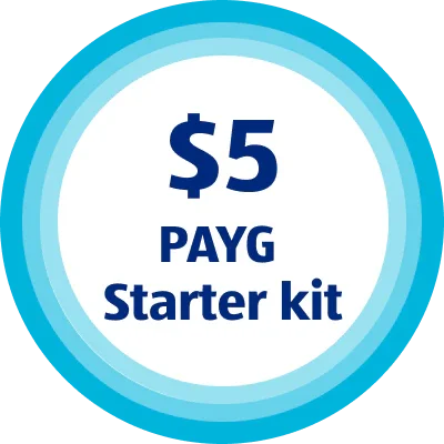 $5 PAYG Starter Kit