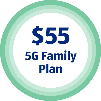 $55 5G Family Plan