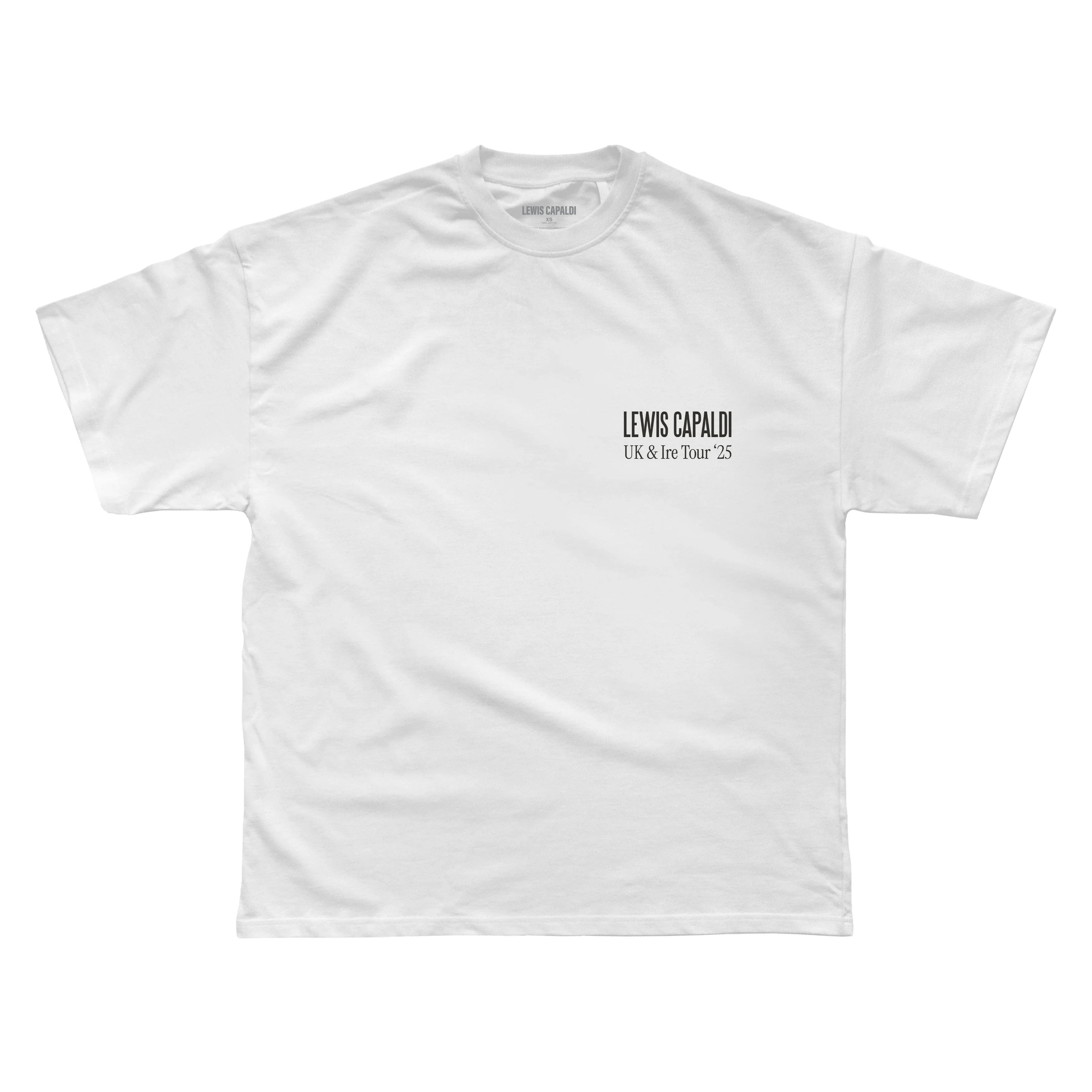 White Flowers Dateback Tee
