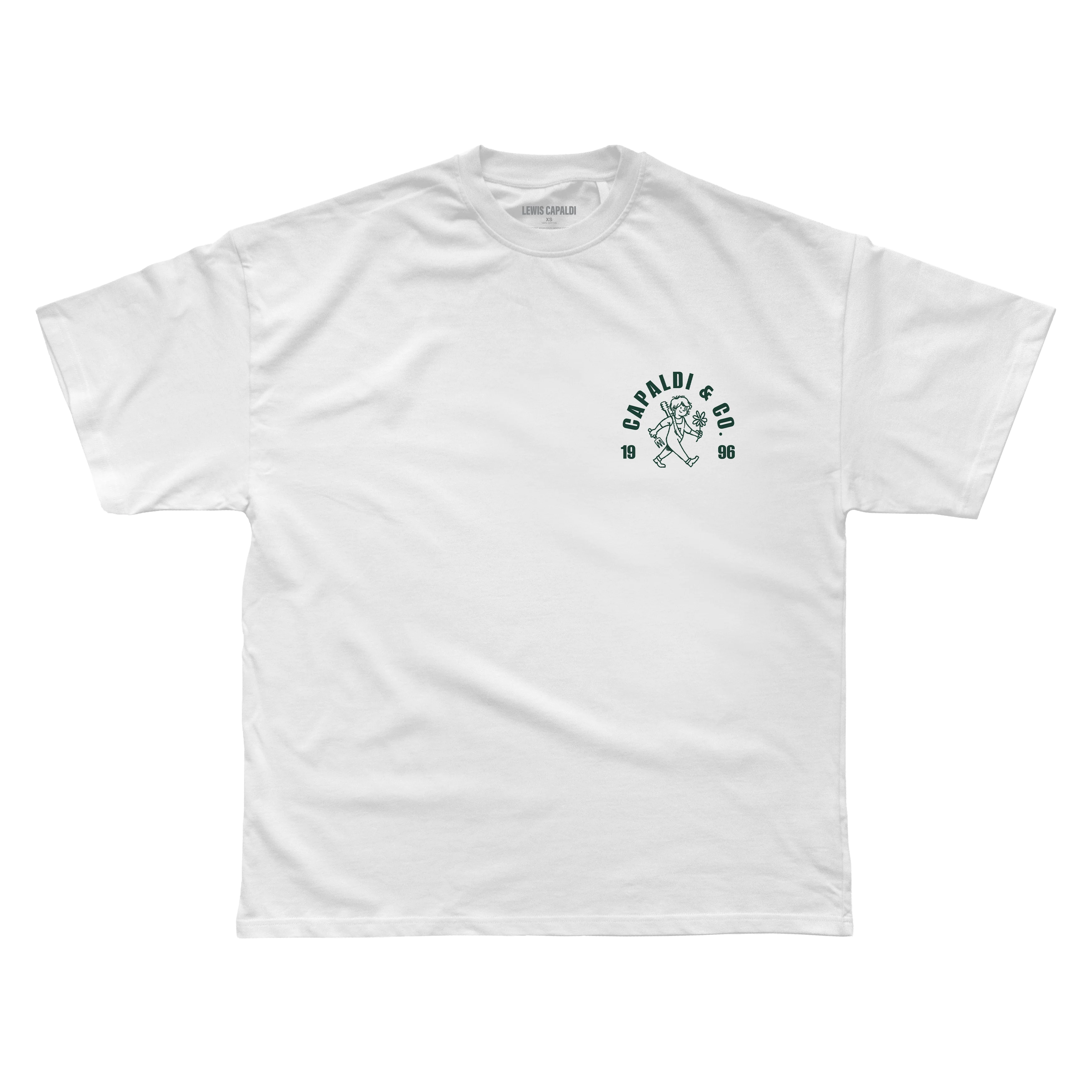Capaldi & Co. White Tee