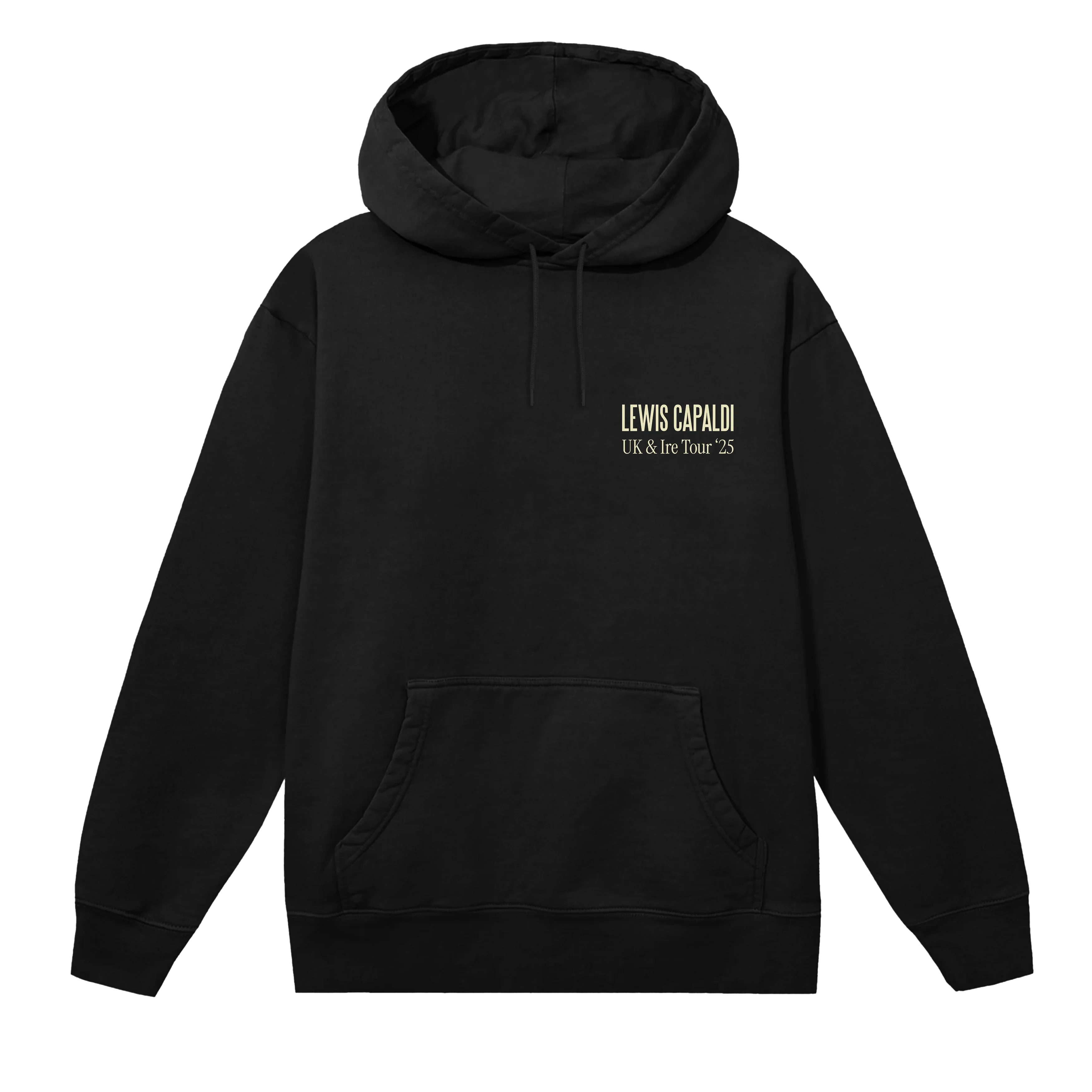 Black Flowers Dateback Hoodie