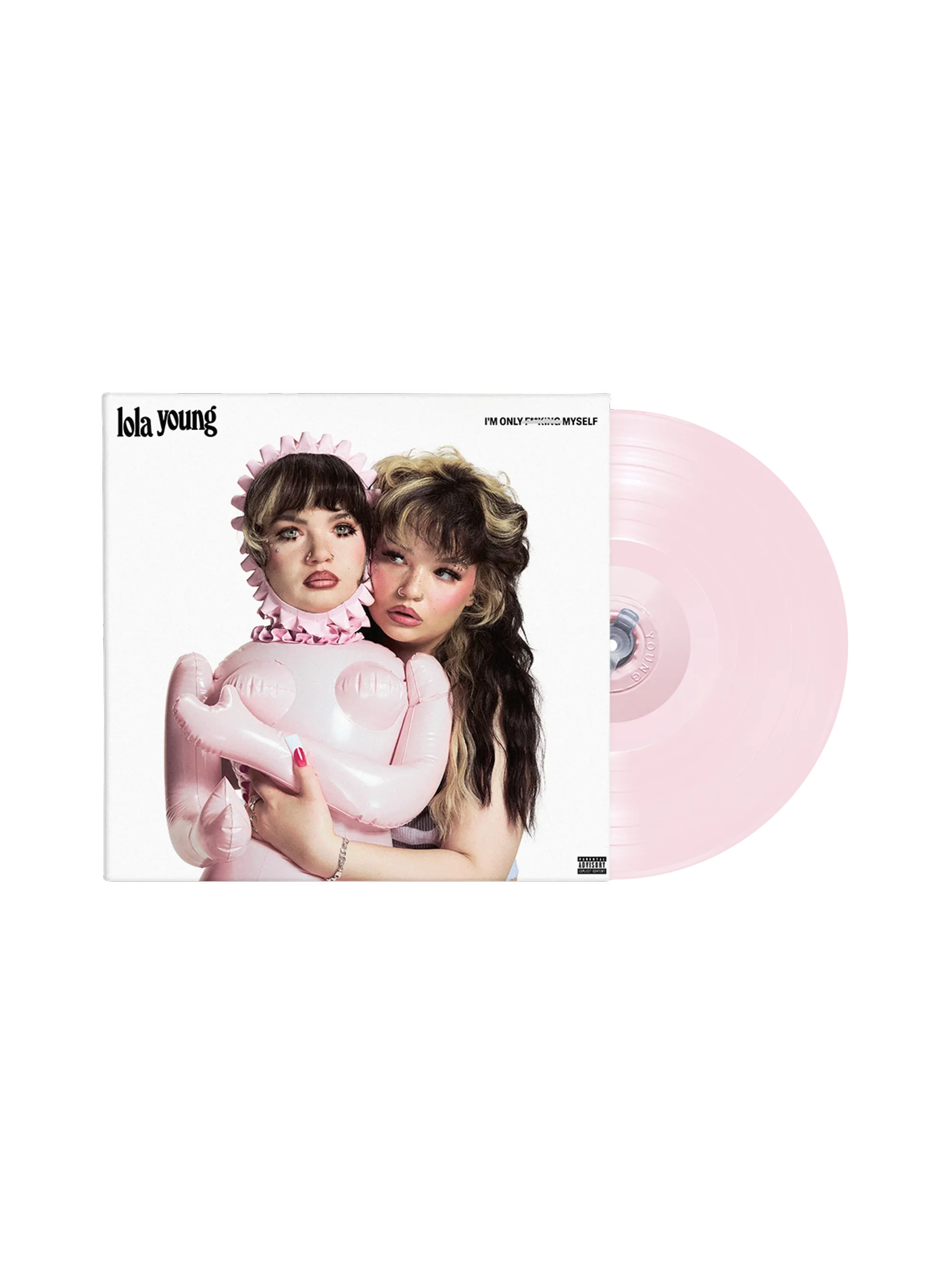 I'm Only F**king Myself: The Basic B*tch Edition (Nude Pink Vinyl LP)