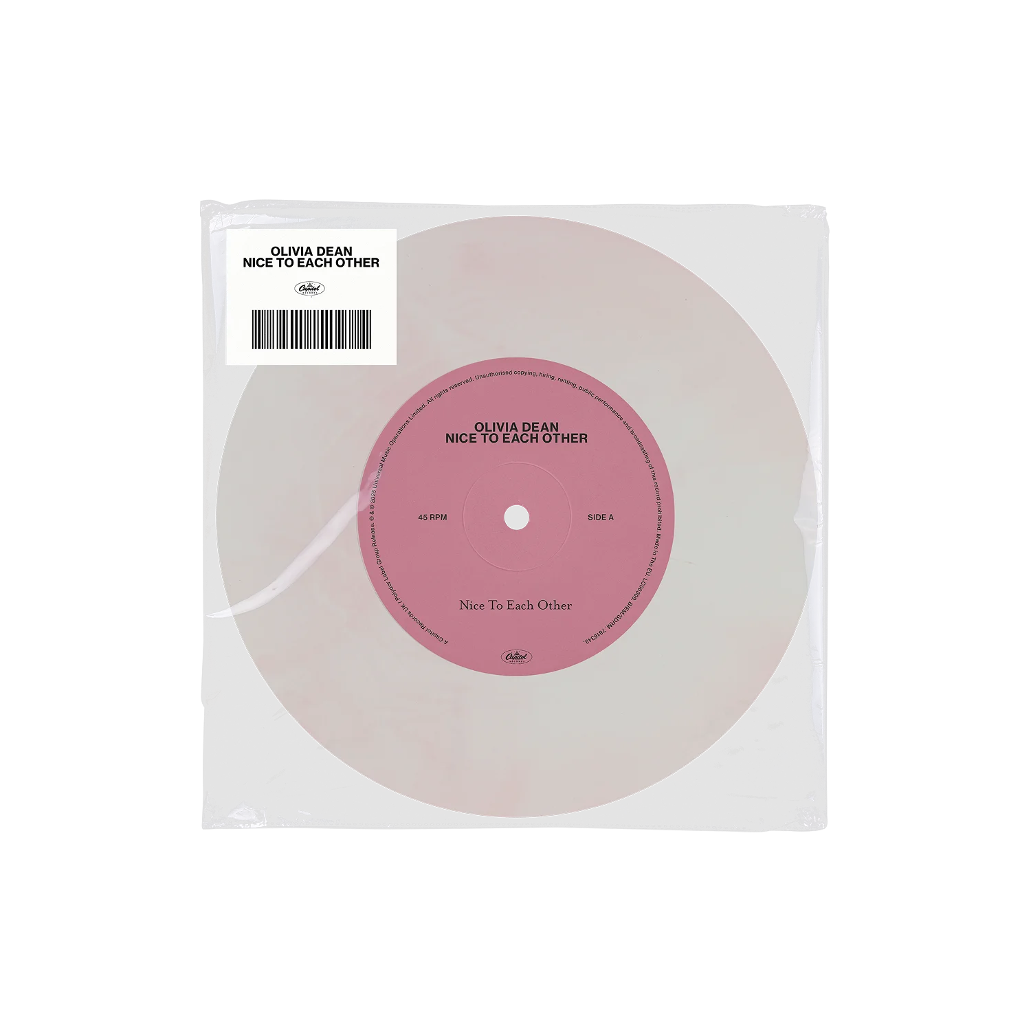 Nice To Each Other 7" Single