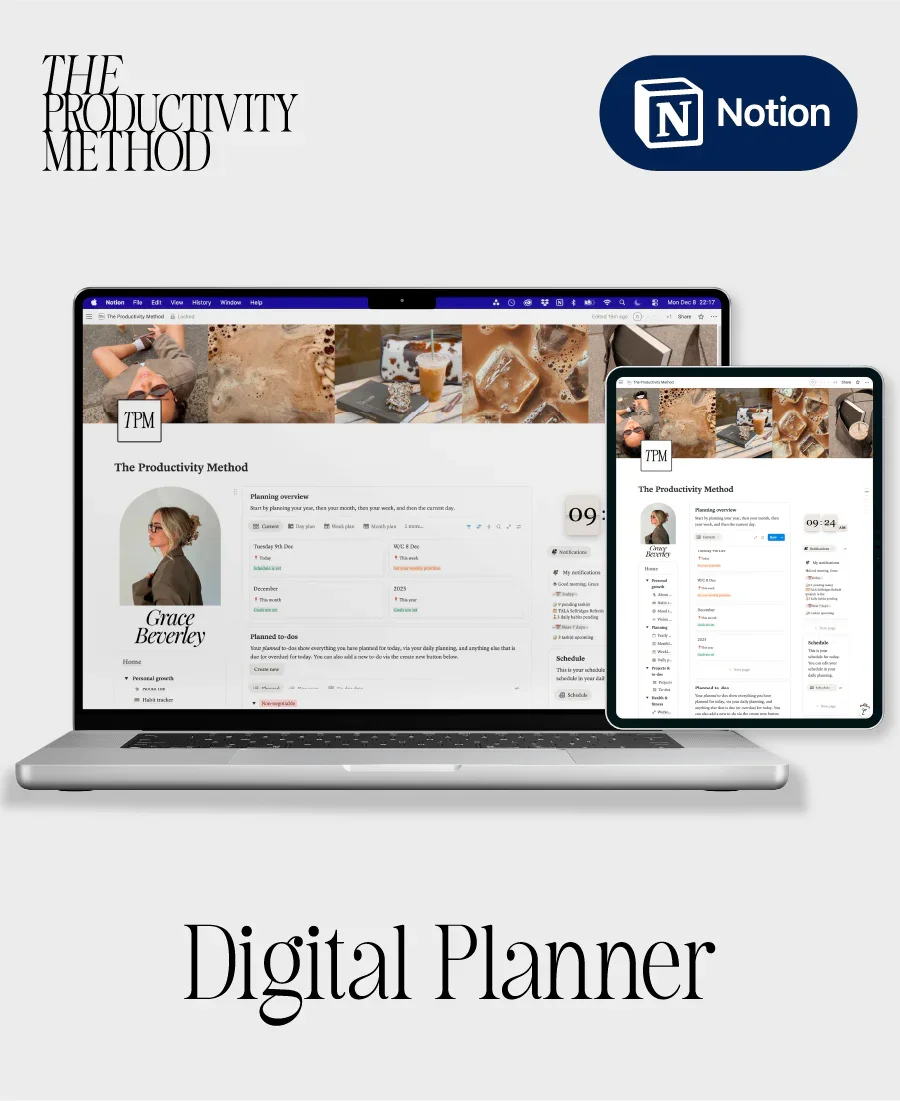 The Digital Planner 2.0 (accessed via Notion)