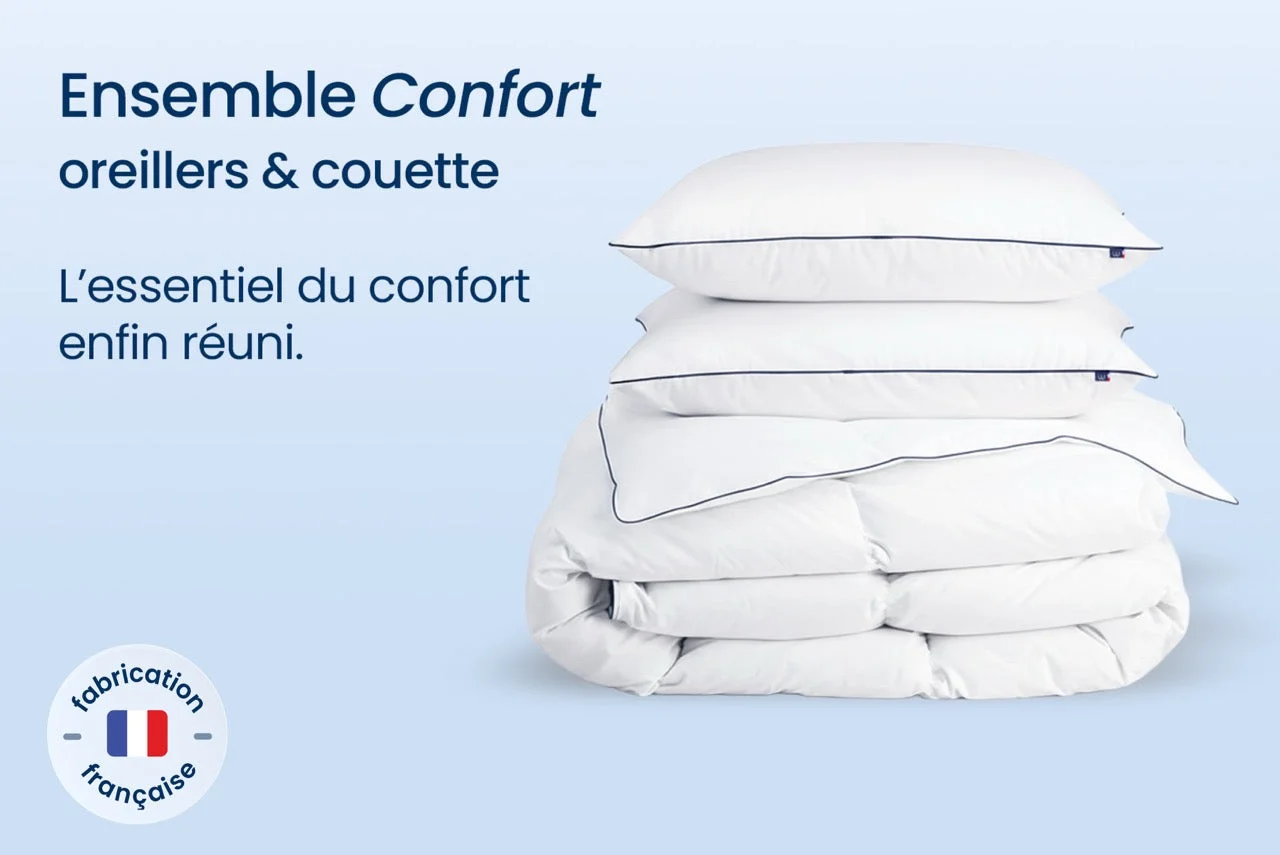 Ensemble Confort : Oreillers & Couettes