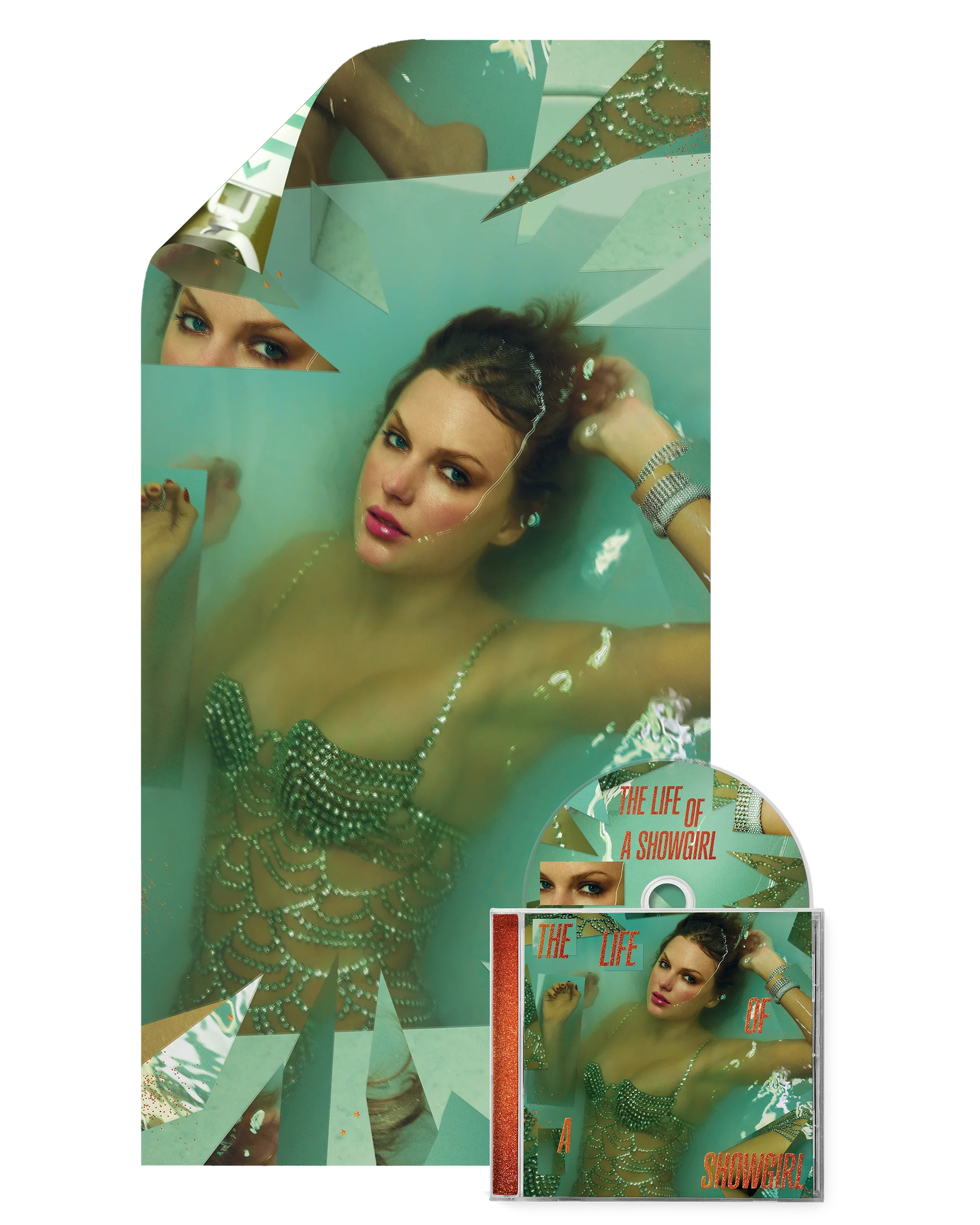 The Life of a Showgirl: Sweat and Vanilla Perfume CD with Poster