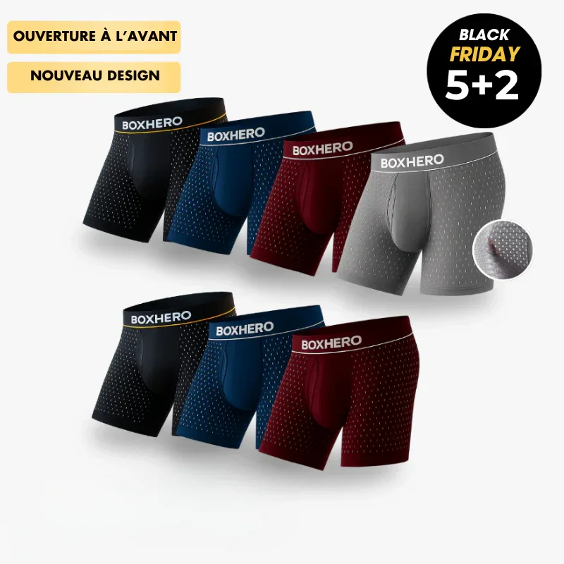 BOXHERO 2.0 EN FIBRE DE BAMBOU - CONFORT RÉVOLUTIONNÉ TOUT AU LONG DE LA JOURNÉE