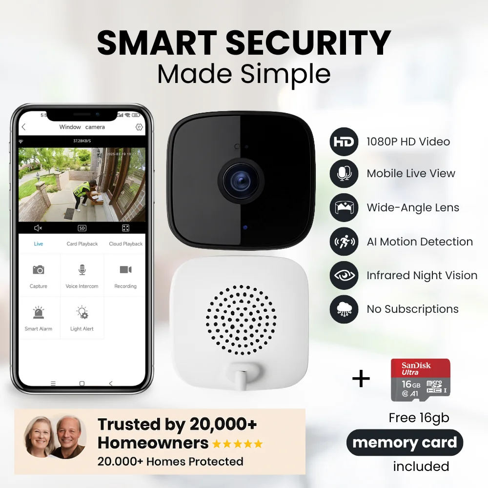 SafeView - The Smarter Window Camera For Your Home