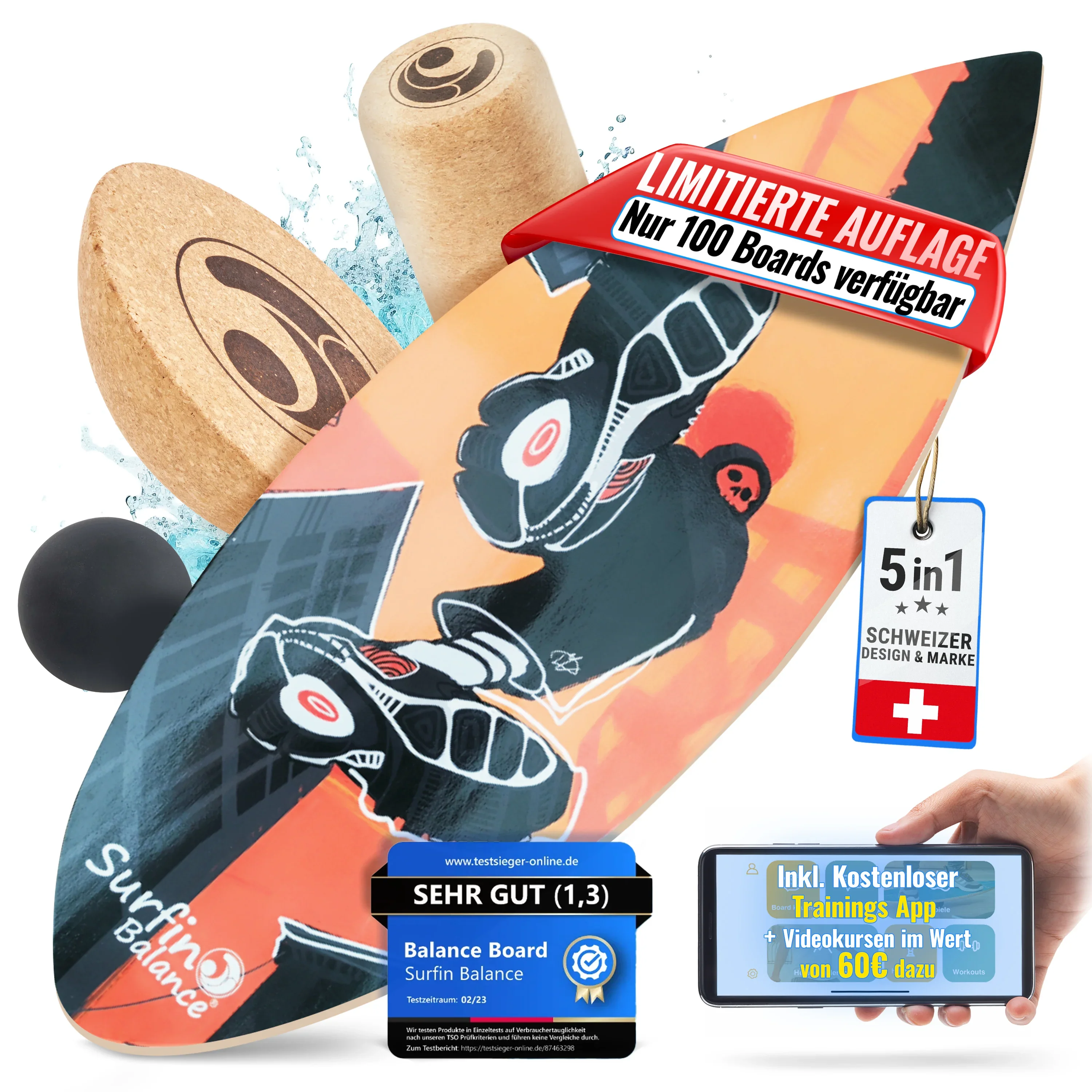 Surfin Balance Board LIMITED EDITION
